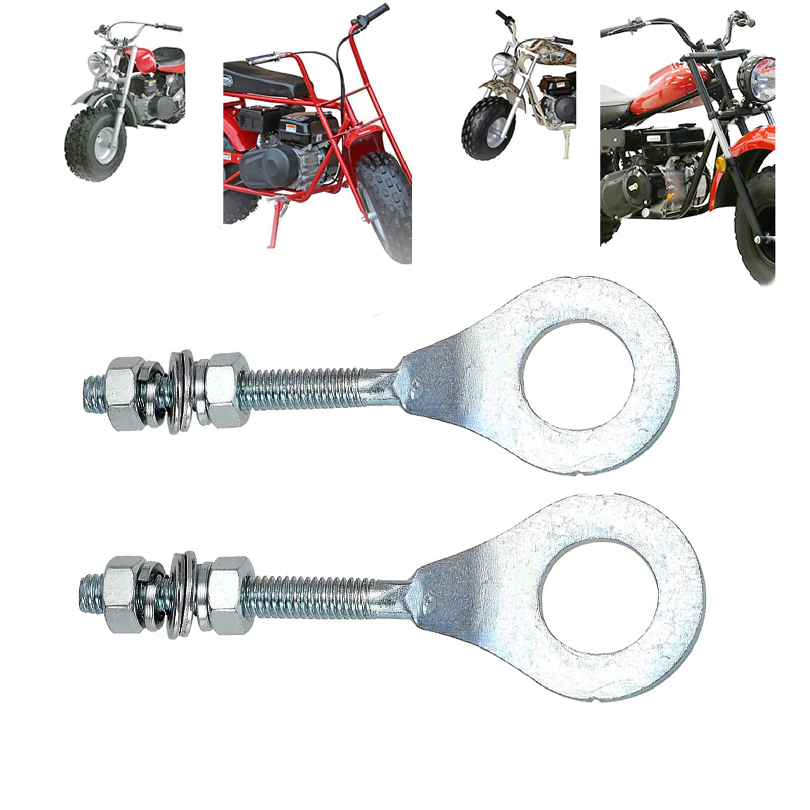 Qymoto 15Mm Chain Adjuster Tensioner For 196Cc 6.5Hp Coleman Ct200U Ct200U-Ex Axis 200 Massimo Mb200 Baja Warrior Mb165 2 Pack