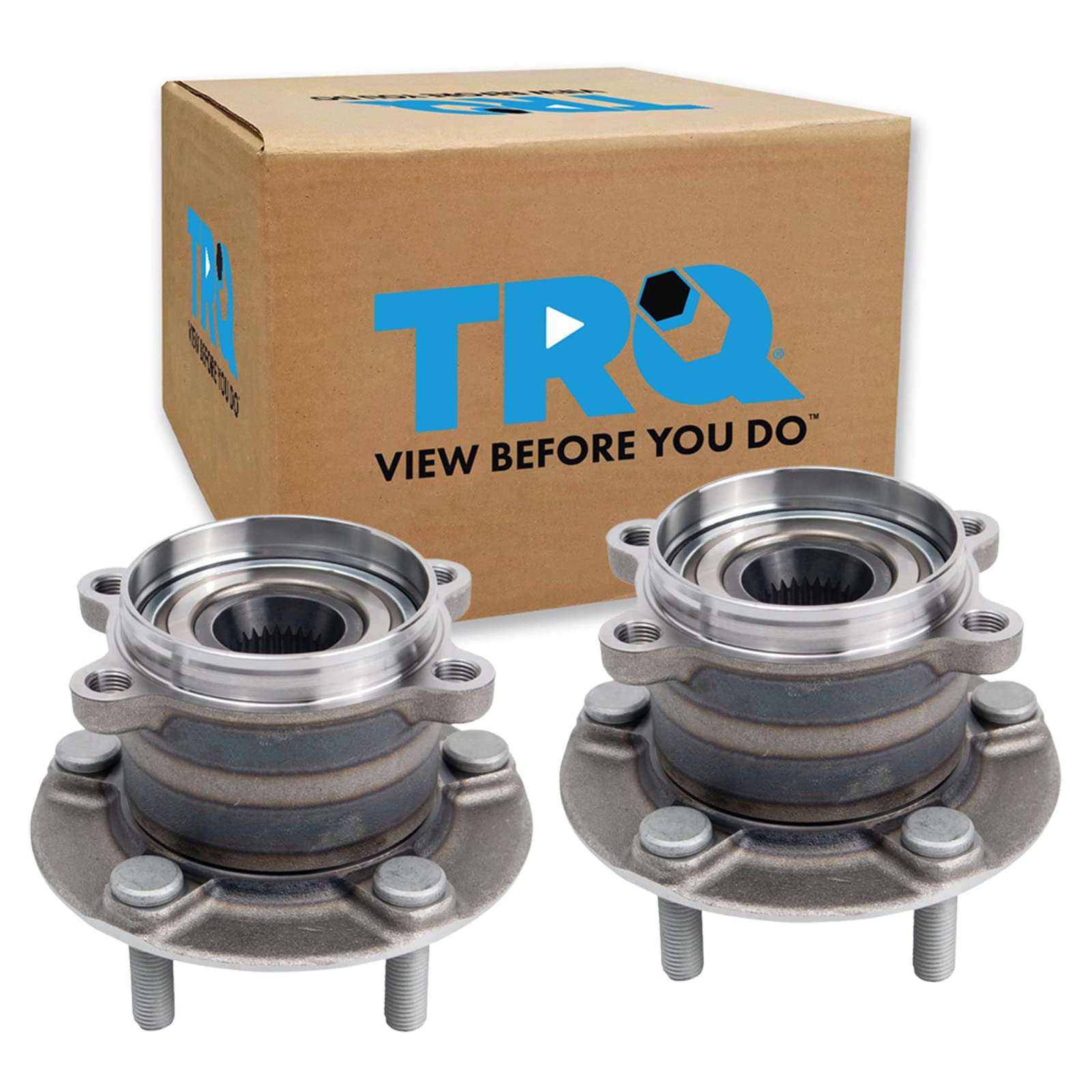 Trq Rear Wheel Hub Bearings Assembly Set Compatible With 2016-2022 Mazda Cx-9