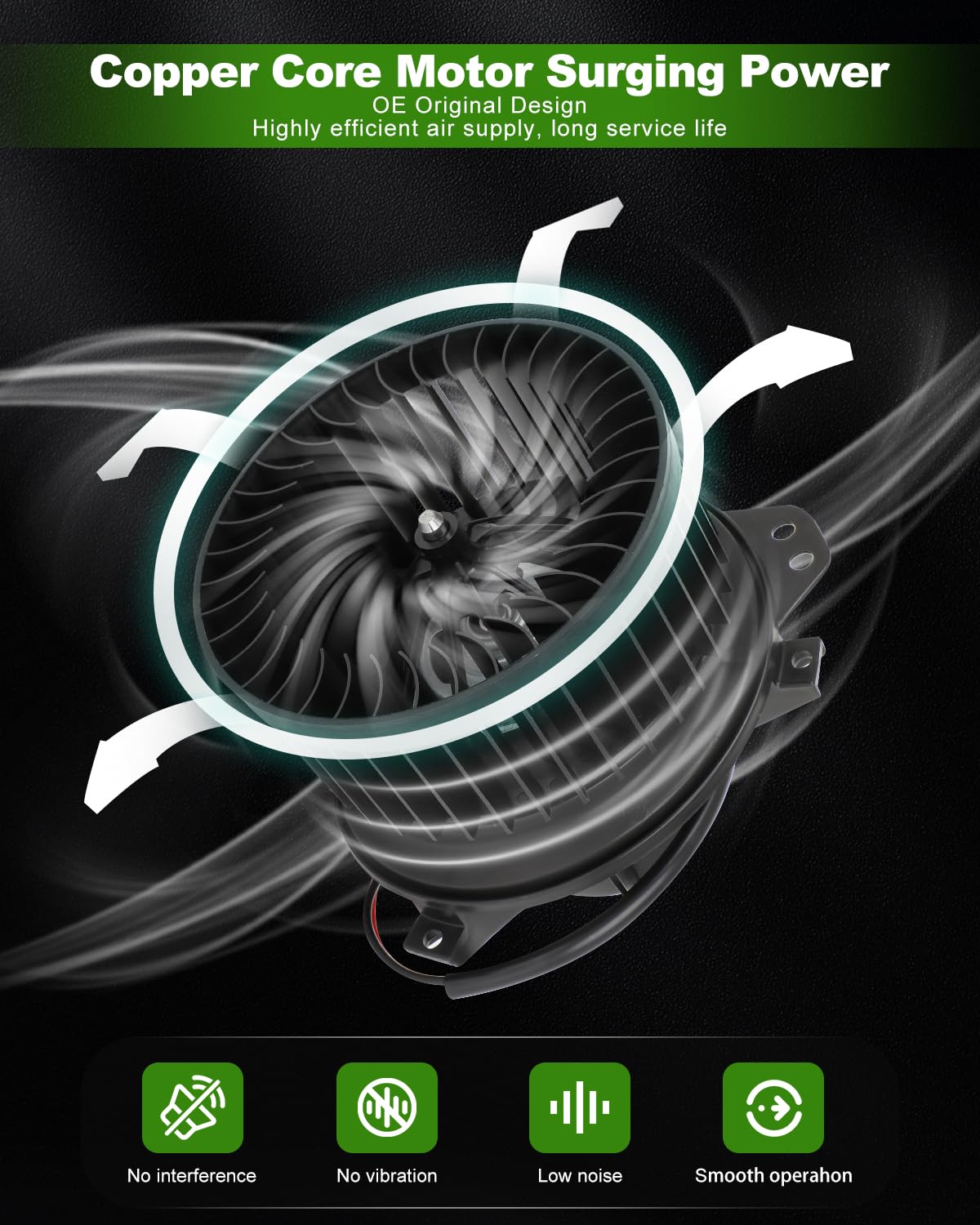 Scitoo Hvac Heater Blower Motor With Fan Cage 700008 For Dodge For Dakota 2004,For Dodge For Neon 1995-1999,For Plymouth For Neo