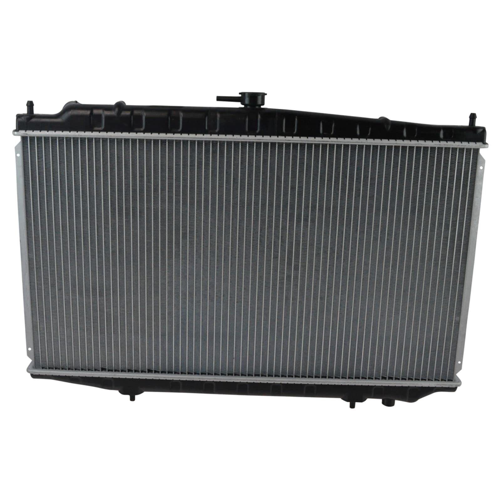 Trq Radiator Assembly Aluminum Core Compatible With 93-01 Nissan Altima Cu1573 Cu2150 Ni3010103 Ni3010104