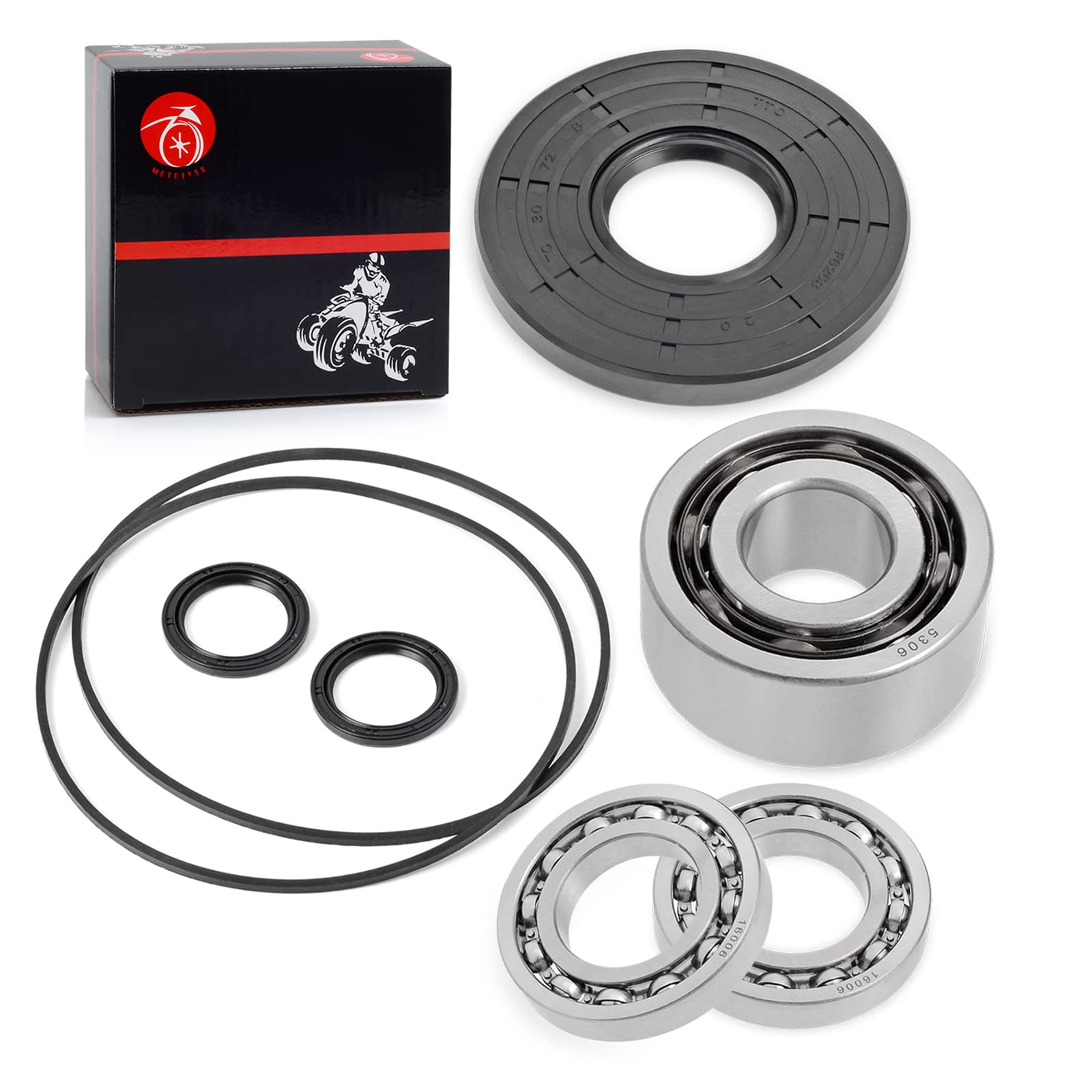 Front Differential Bearing & Seal Kit For Polaris Rzr 800 900 1000 S 4 Xp Rzr 570 Efi 2011-2016 3235171 3235174