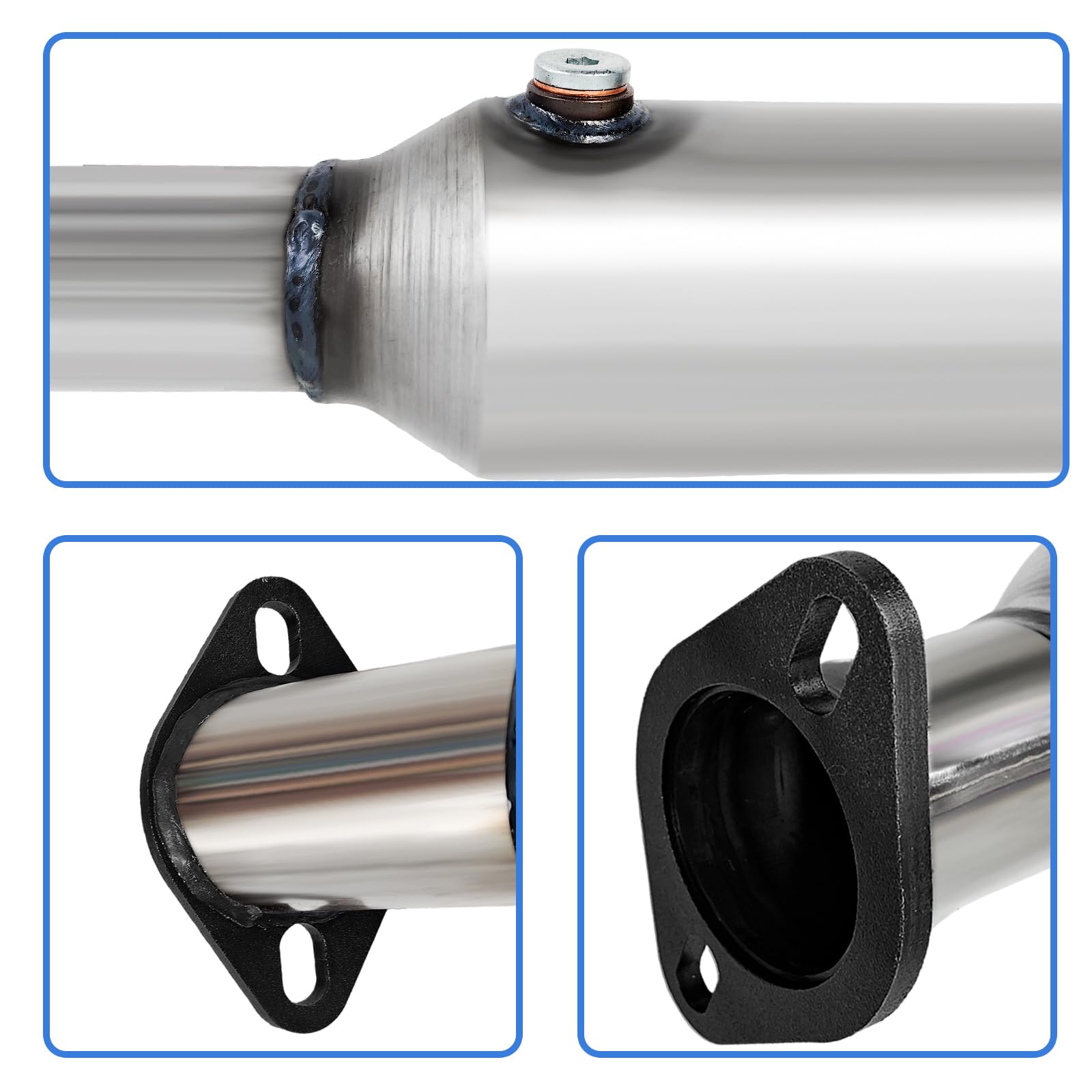 PULCHERFLOW Catalytic Converter Compatible with 2011 2012 2013 2014 2015 2016 Hyundai Sonata GL/GLS/Limited/SE/Hybrid Sedan 4-Do