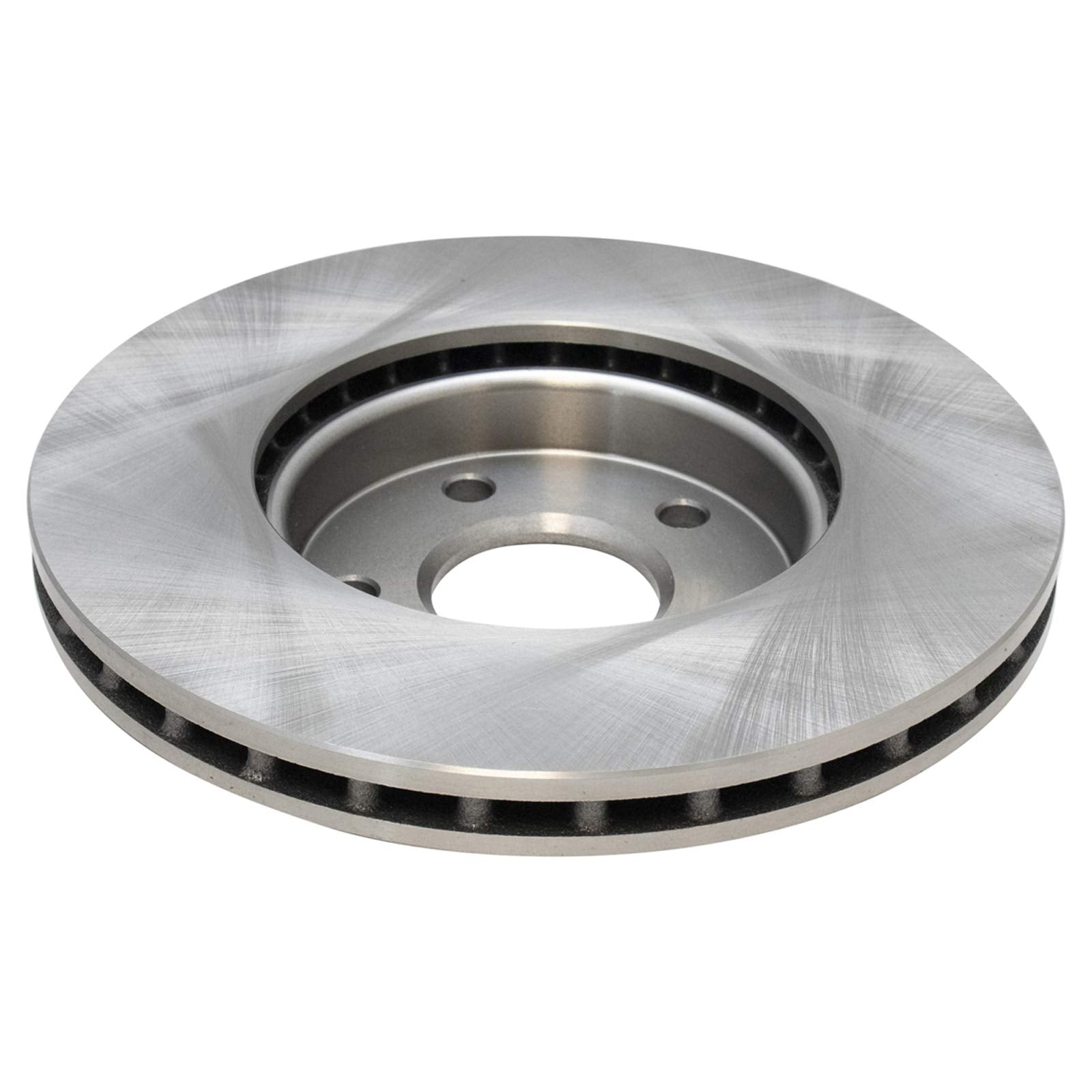 Trq Front Brake Pad & Rotor Kit Brake Pads Brake Rotor Ceramic Compatible With 2013-2018 Ford C-Max 2012-2018 Focus 2012-2013 Vo