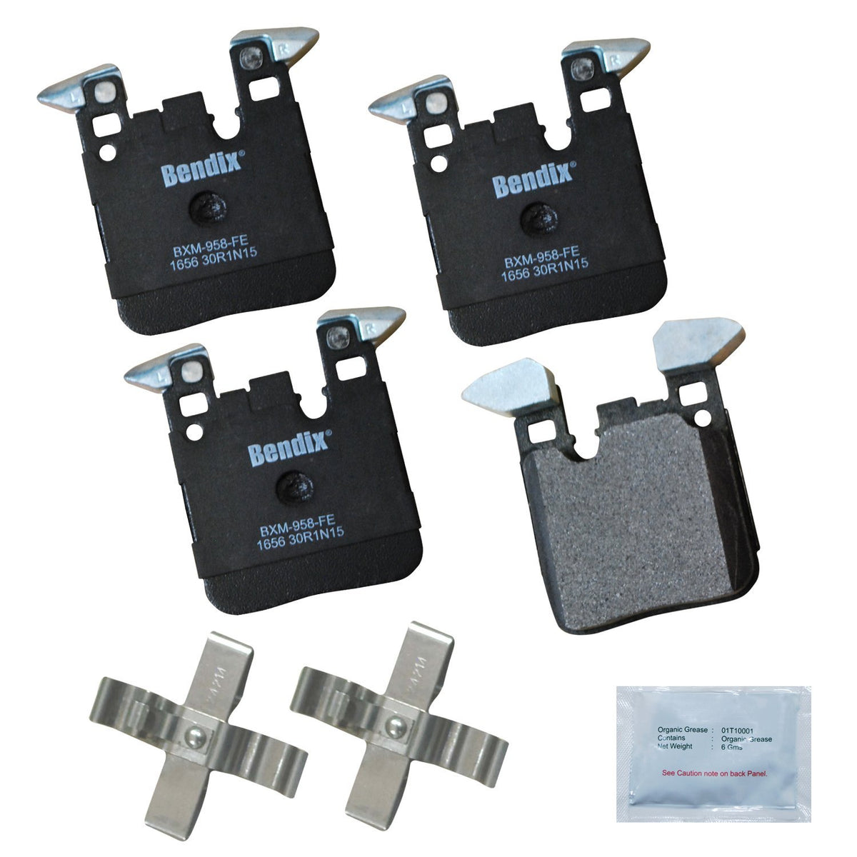 Bendix Priority1 Cfm1656 Rear Brake Pads For Bmw 120I,220I,228I,Xdrive,230I,235I,318I,320I,328I,Gt 330I,335I,340I,420I,Gran Coup