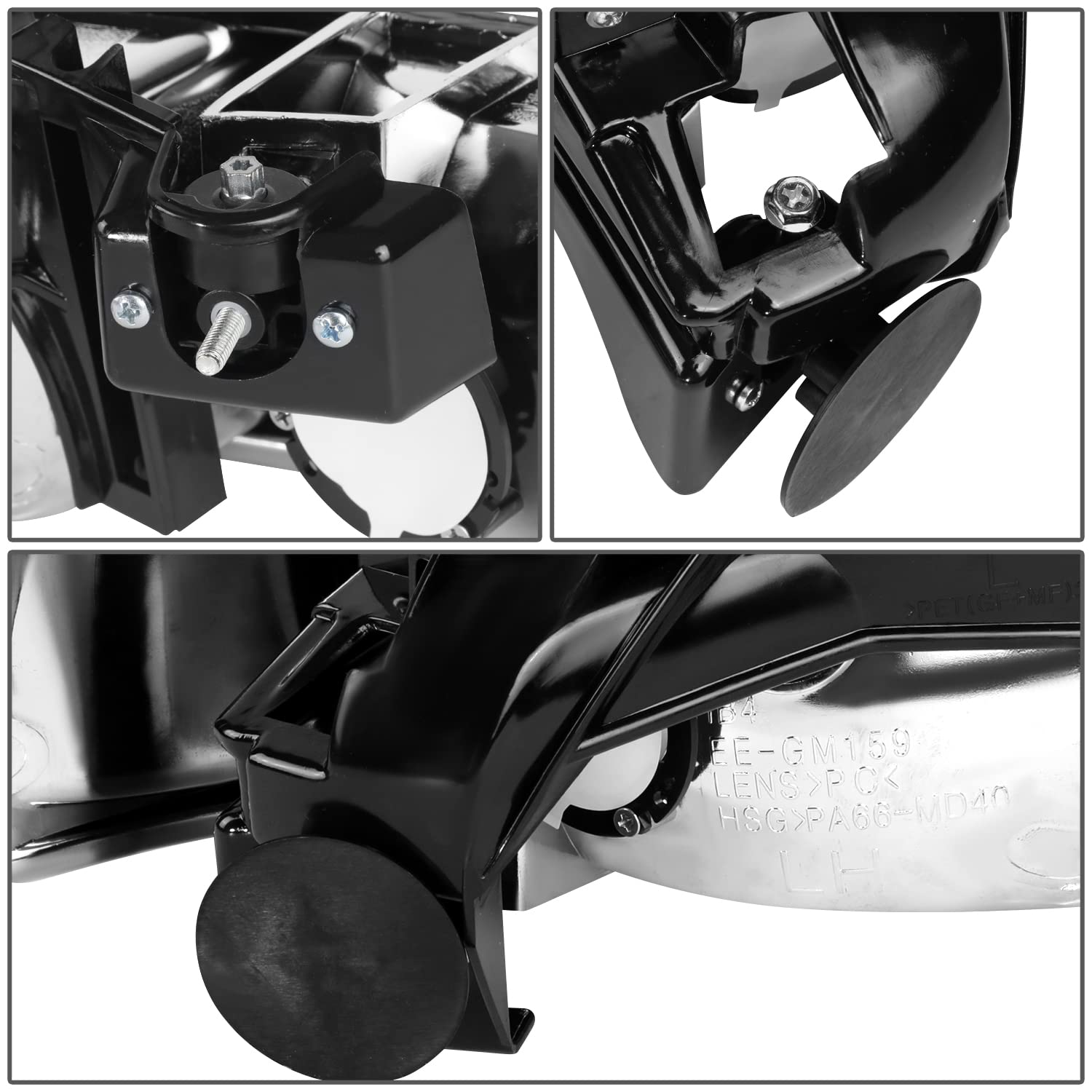 Dna Motoring Hl-Oh-Cs99-4P-Sm-Cl1 Headlight Assembly Passenger Side