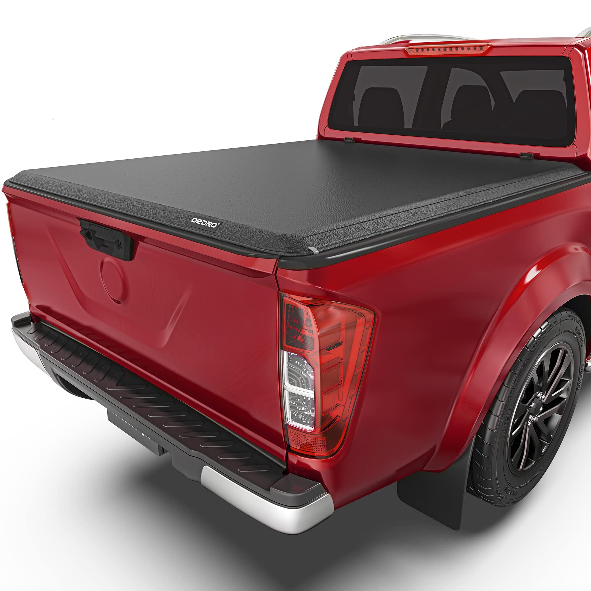 Oedro Soft Roll Up Truck Bed Tonneau Cover Compatible With 2005-2025 Nissan Frontier(Not For M  Xico), Fleetside 5 Feet Bed