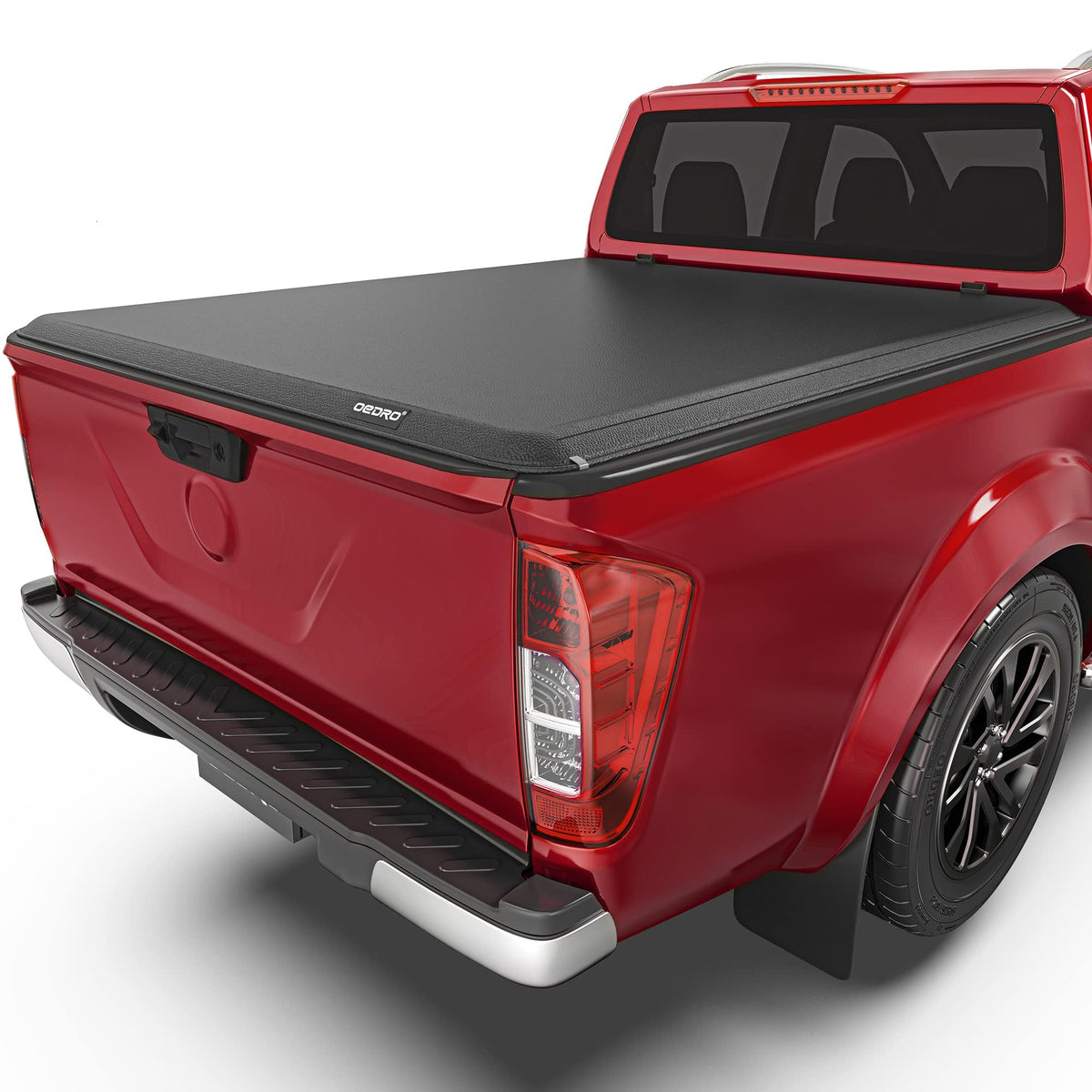 Oedro Soft Roll Up Truck Bed Tonneau Cover Compatible With 2005-2025 Nissan Frontier(Not For M  Xico), Fleetside 5 Feet Bed
