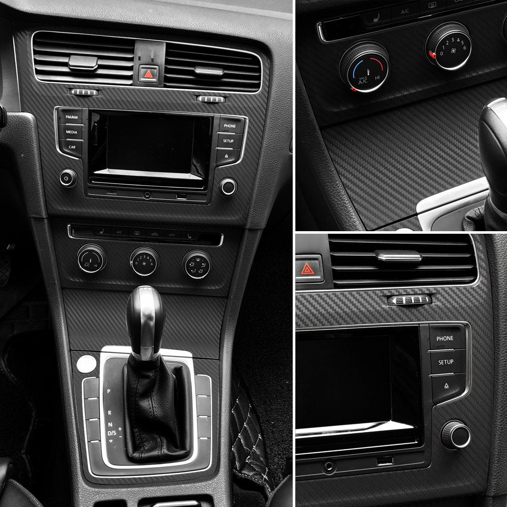 Lzlrun Free Tool Kit 3D Carbon Fiber Vinyl Tape For Black Out Chrome Delete Window Trim Door Trim Universal Chrome Black Dry Car