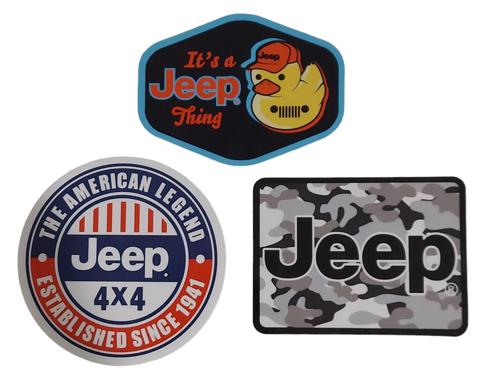 Jeep 3-Pack Of Stickers | ''It'S A Jeep Thing'' Duck Sticker, Jeep Camo, Jeep 4 X 4