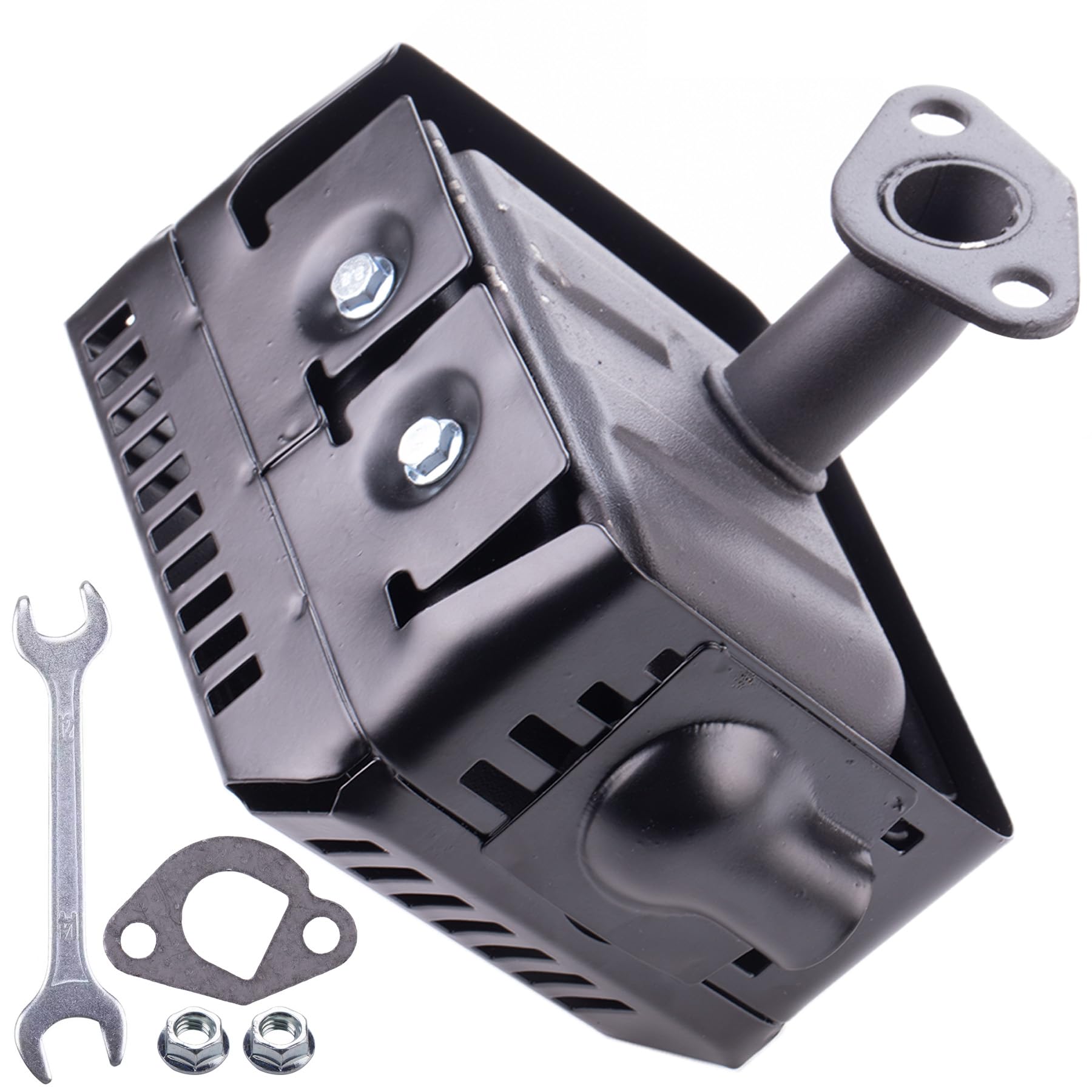 Mwmnun Exhaust Muffler Assembly 18310-Zf1-000 For 5.5 Hp 6.5 Hp Gx160 Gx200 Honda And Clone Gx120 159Cc 196Cc 212Cc Engine Motor