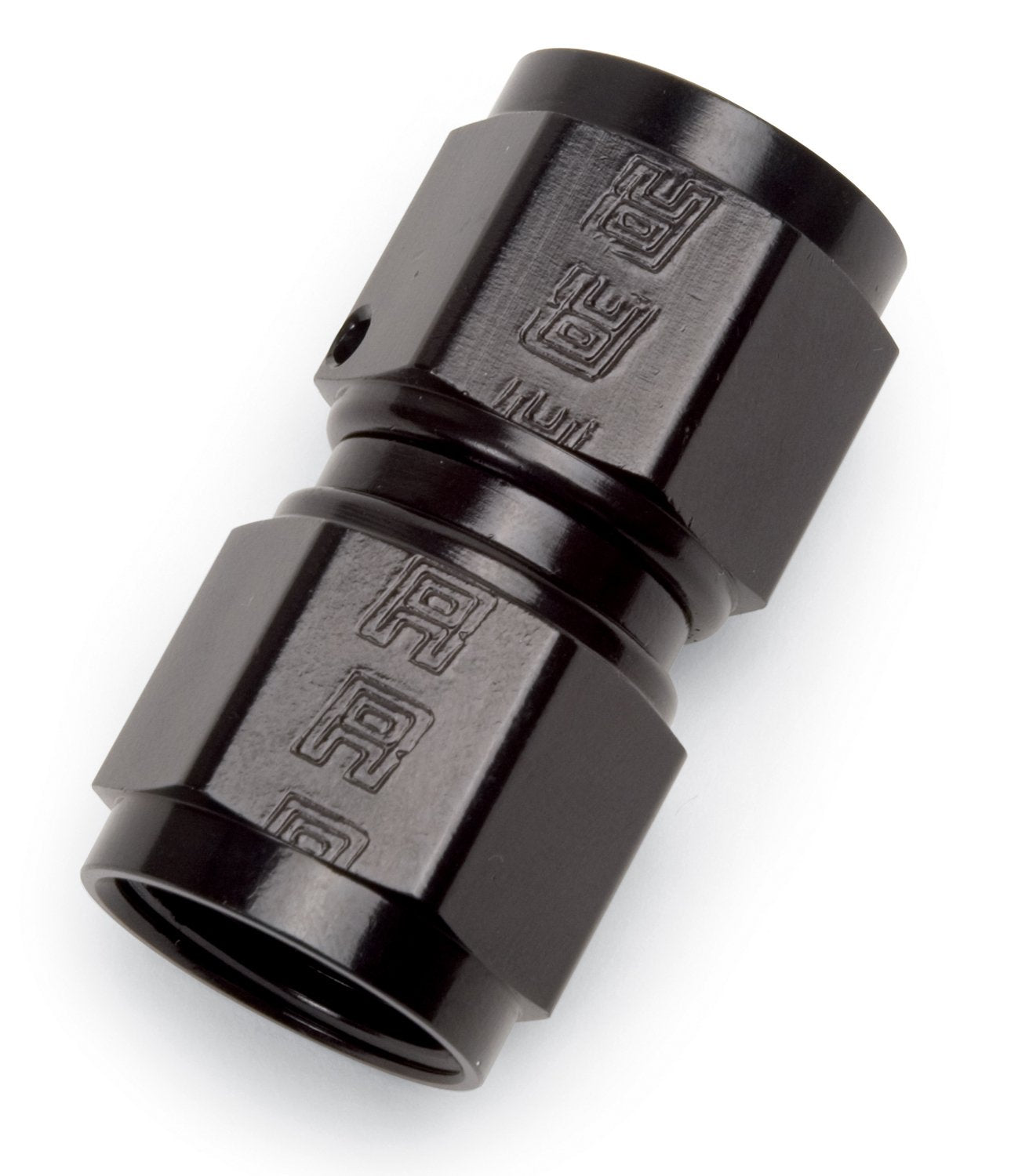 Russell 640023 Black Straight Swivel Coupler