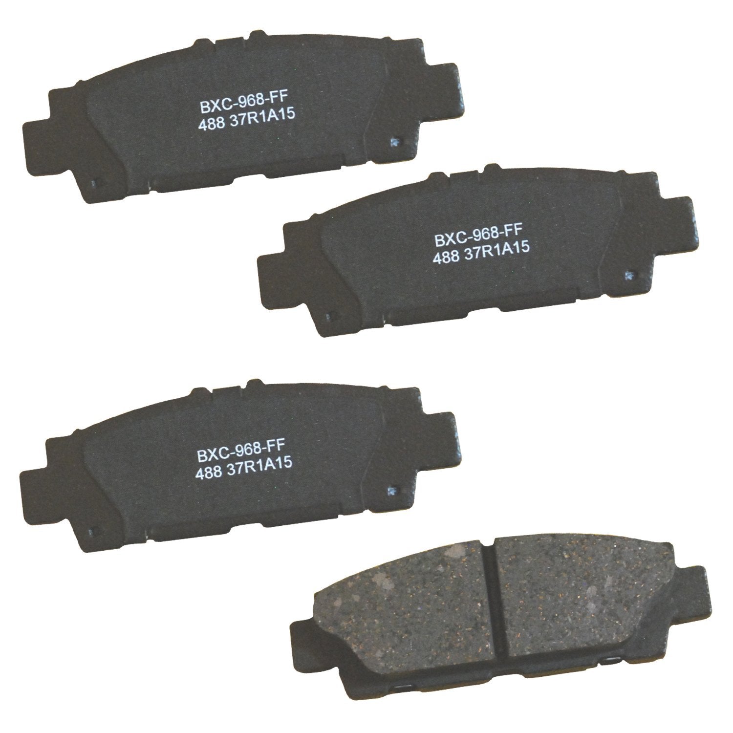 Bendix Premium Sbc488 Ceramic Rear Brake Pads For Lexus Ls400 1992-1990