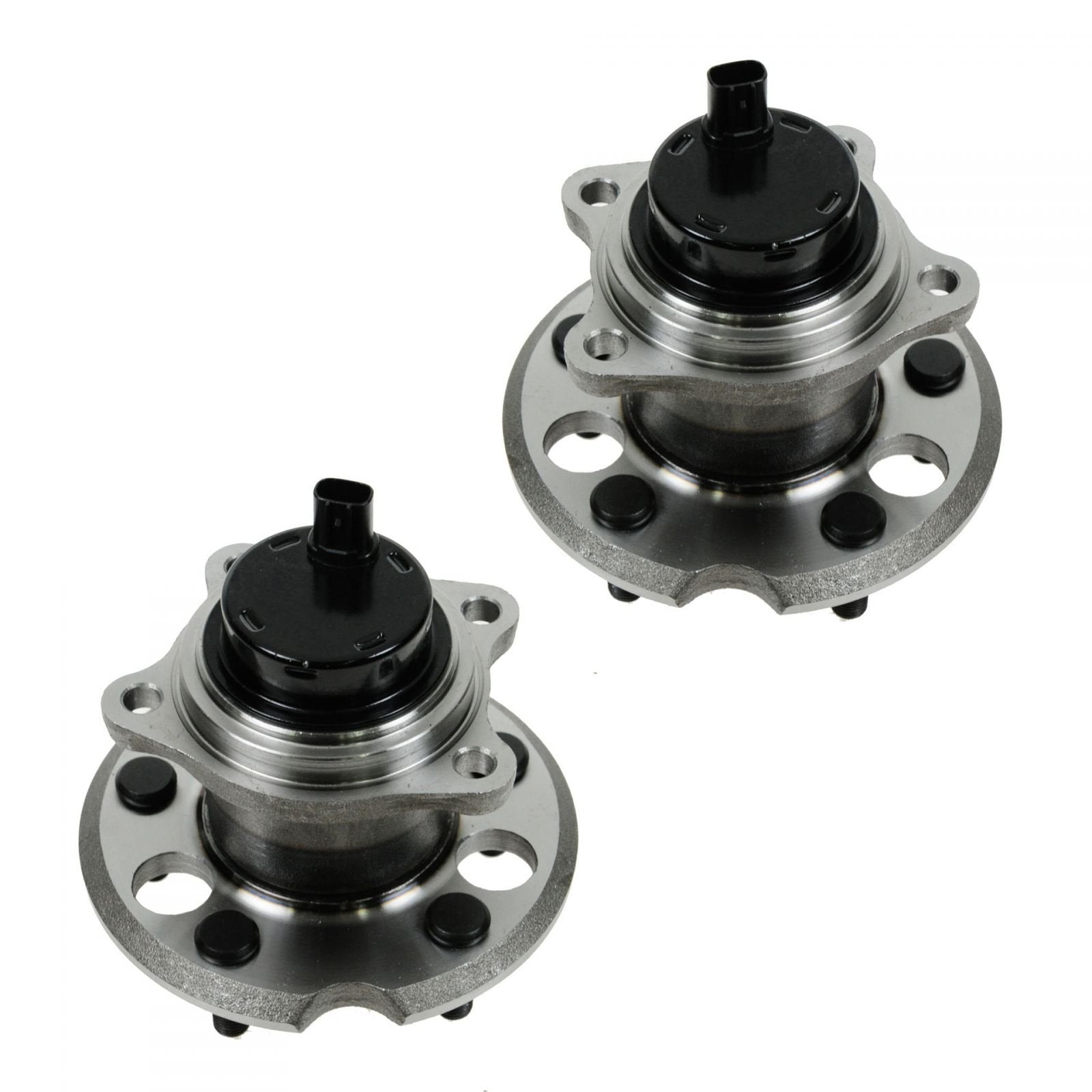 Trq Rear Wheel Hub Bearings Assembly Set Compatible With 2004-2010 Toyota Sienna
