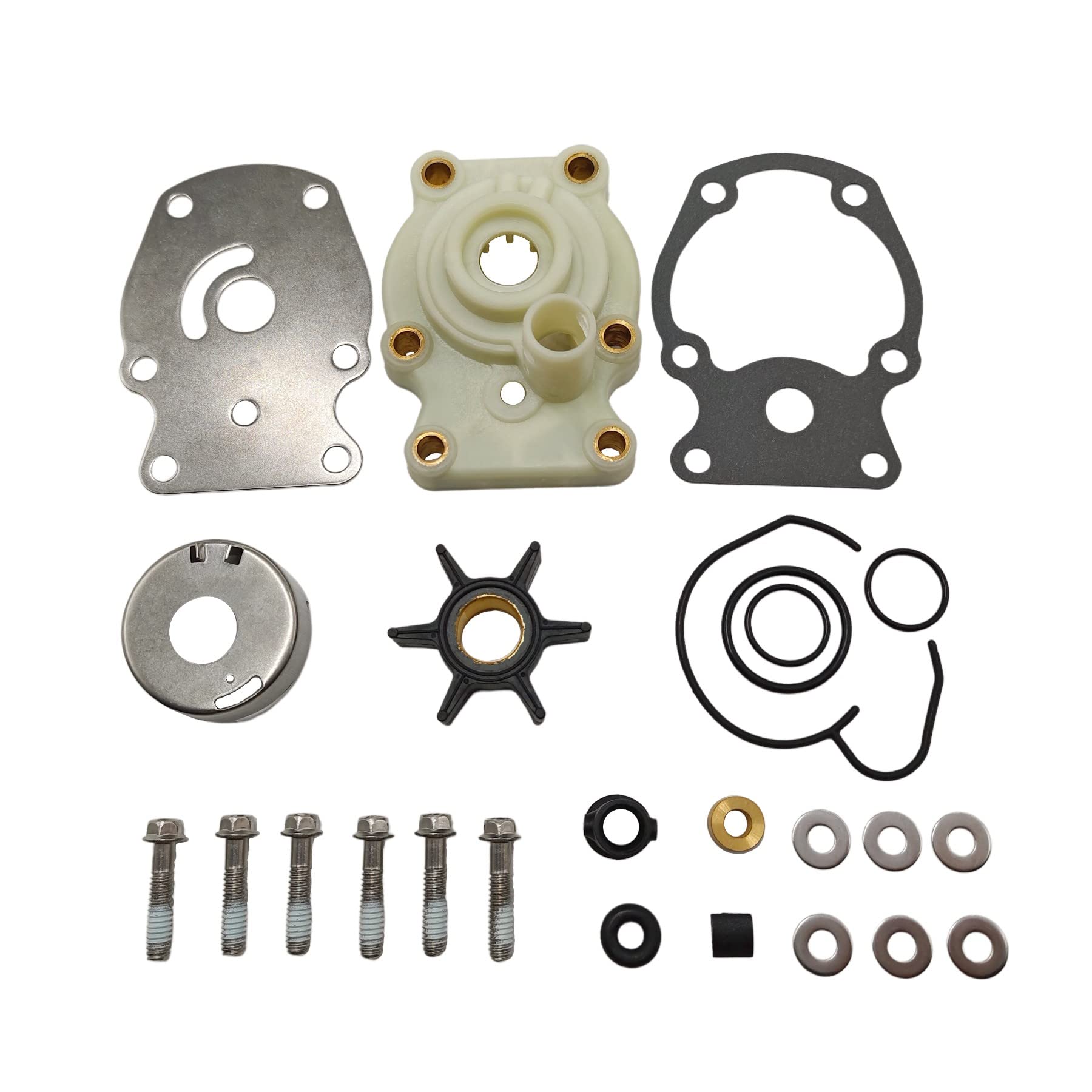 Ghmarine 393630 Water Pump Impeller Repair Kit For Evinrude Johnson Omc 20 25 30 35 Hp Outboard Model Sierra Marine 18-3382