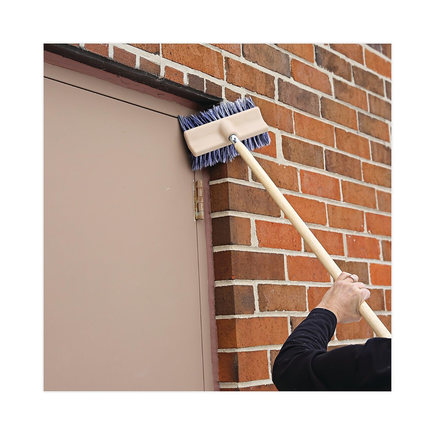 Boardwalk 8420 Dual-Surface Vehicle Brush, 10-Inch Long, Brown