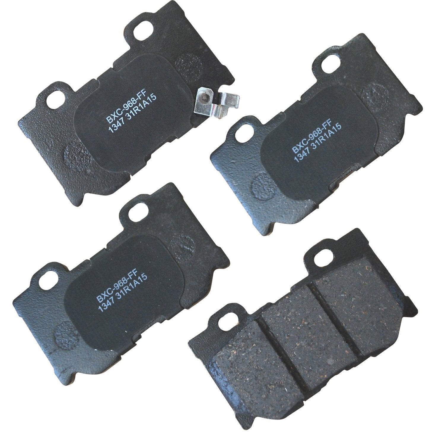 Bendix Premium Sbc1347 Ceramic Rear Brake Pads For Select Models Infiniti Fx50, G37, M37, M56, Q50, Q60, Q70, Q70L, Qx70, Nissan