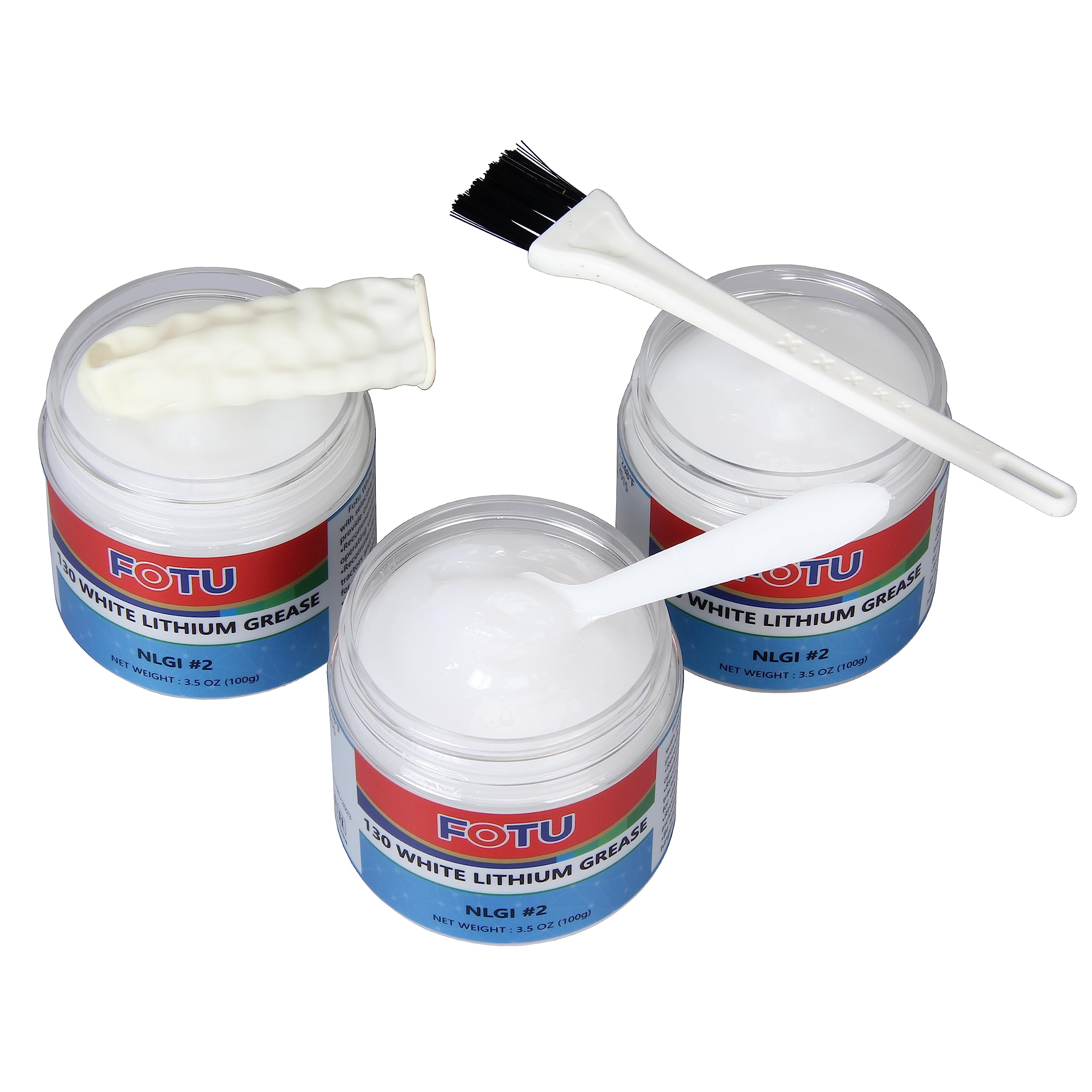 Fotu White Lithium Grease,Excellent Lubricant For Marine Grease,Sewing Machine Oil,Garage Door Grease More Durable Than Garage D
