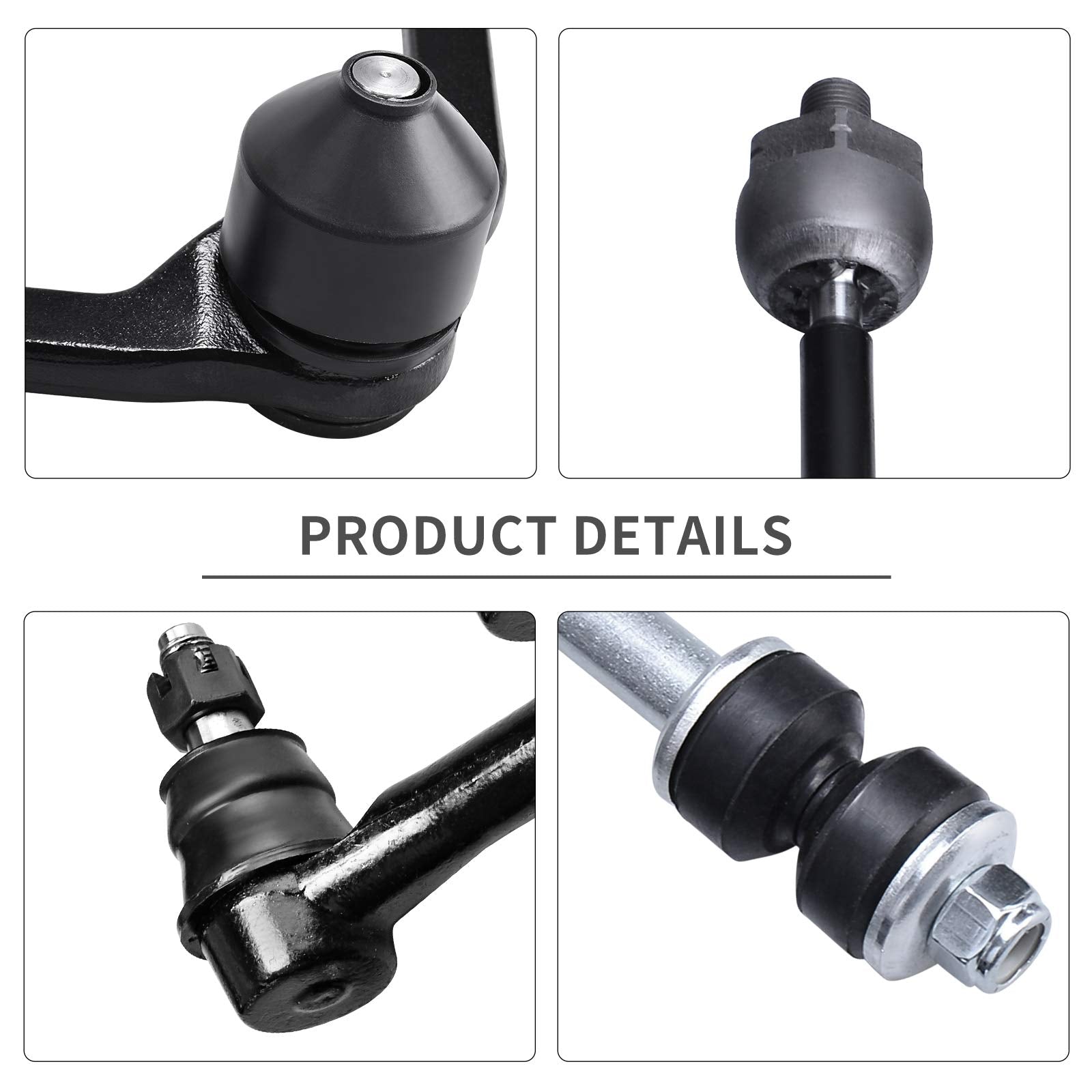 Yitamotor Front Suspension Kit Compatible With Ford Explorer/Ranger 1995-2001 Mazda B2500/B3000/B4000 1998-2001 Mercury Mountain
