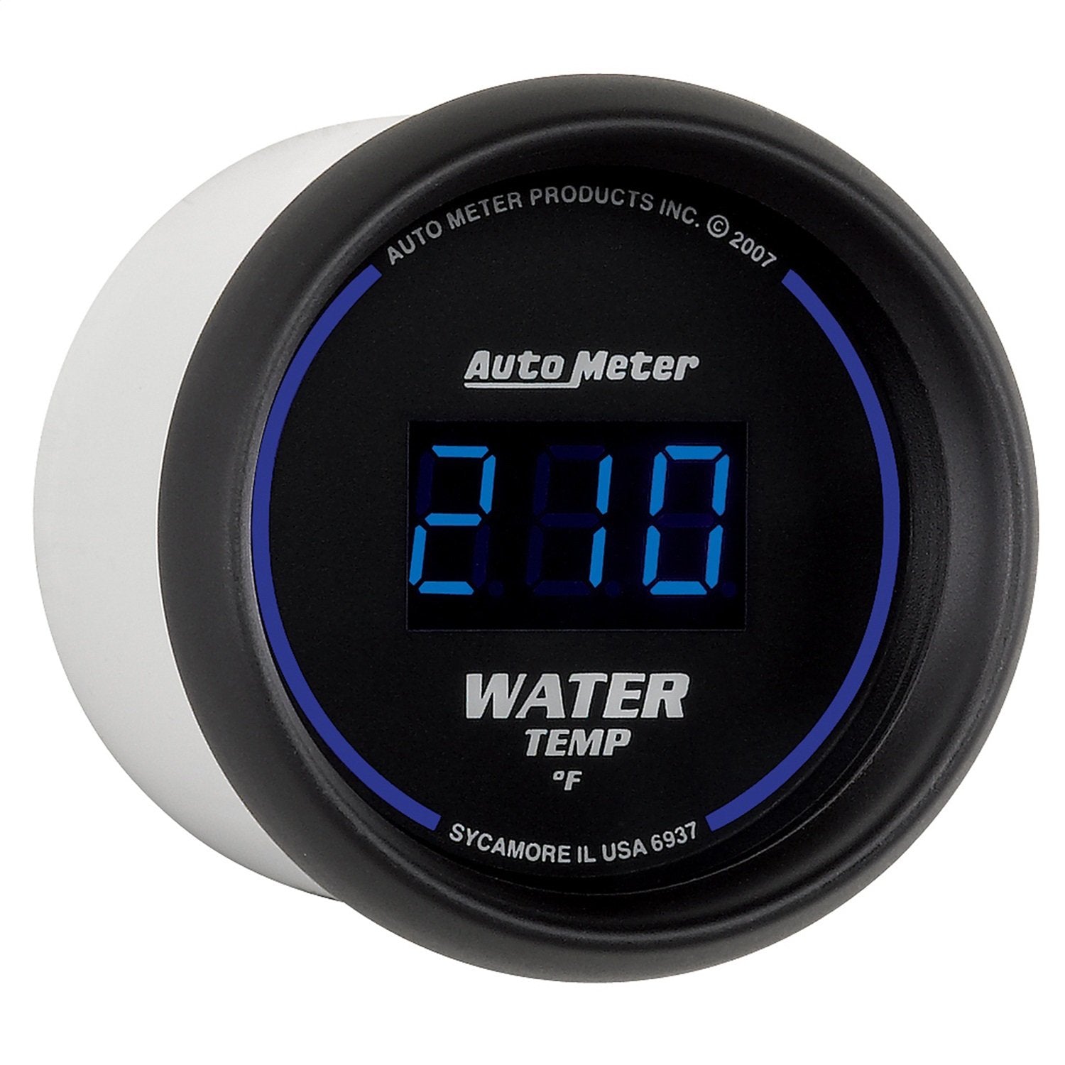 Auto Meter 6937 Cobalt Digital Water Temperature Gauge, 2 1/16&quot;