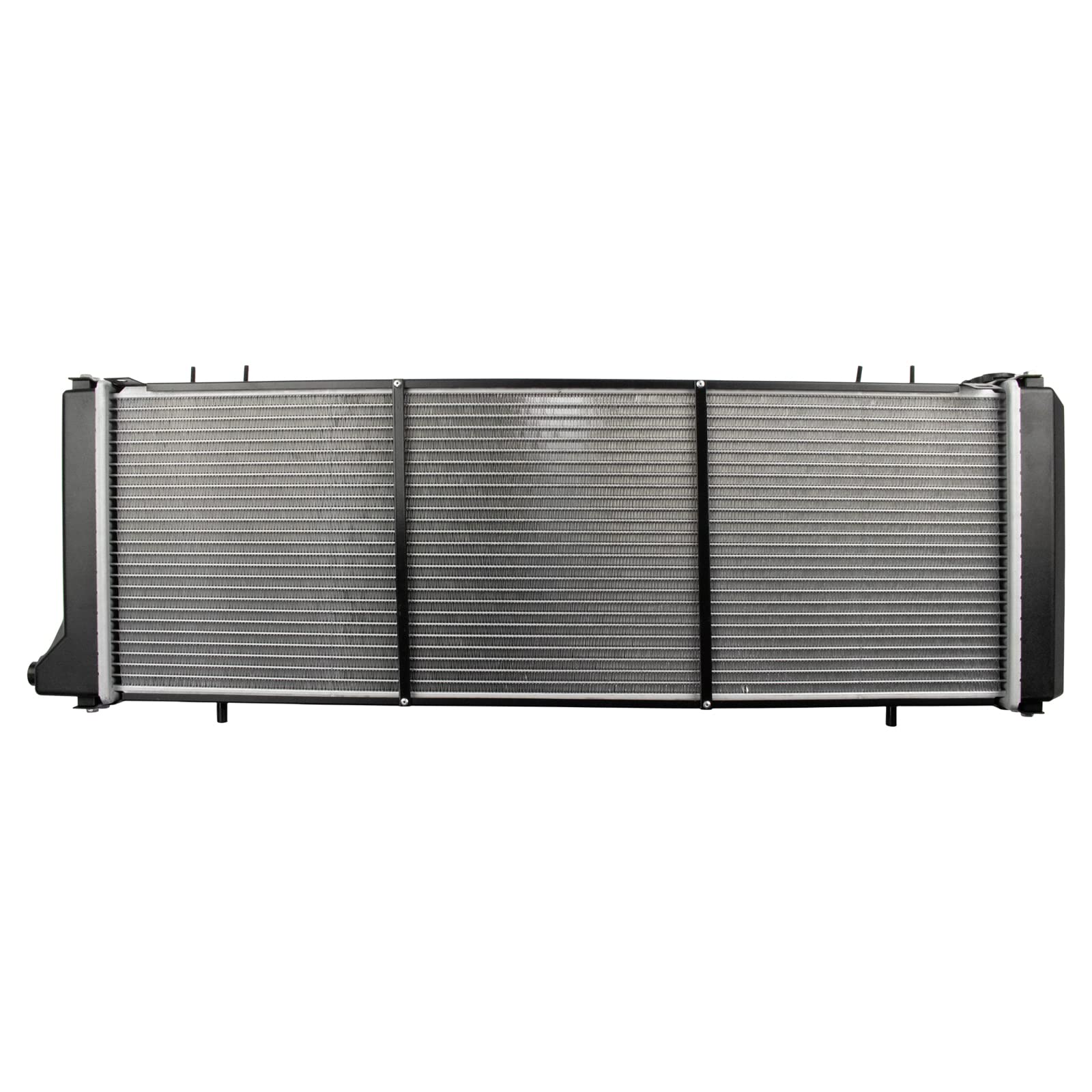Trq Radiator Assembly Aluminum Core Compatible With 91-01 Jeep Cherokee 91-92 Comanche Ch3010186 Cu1193