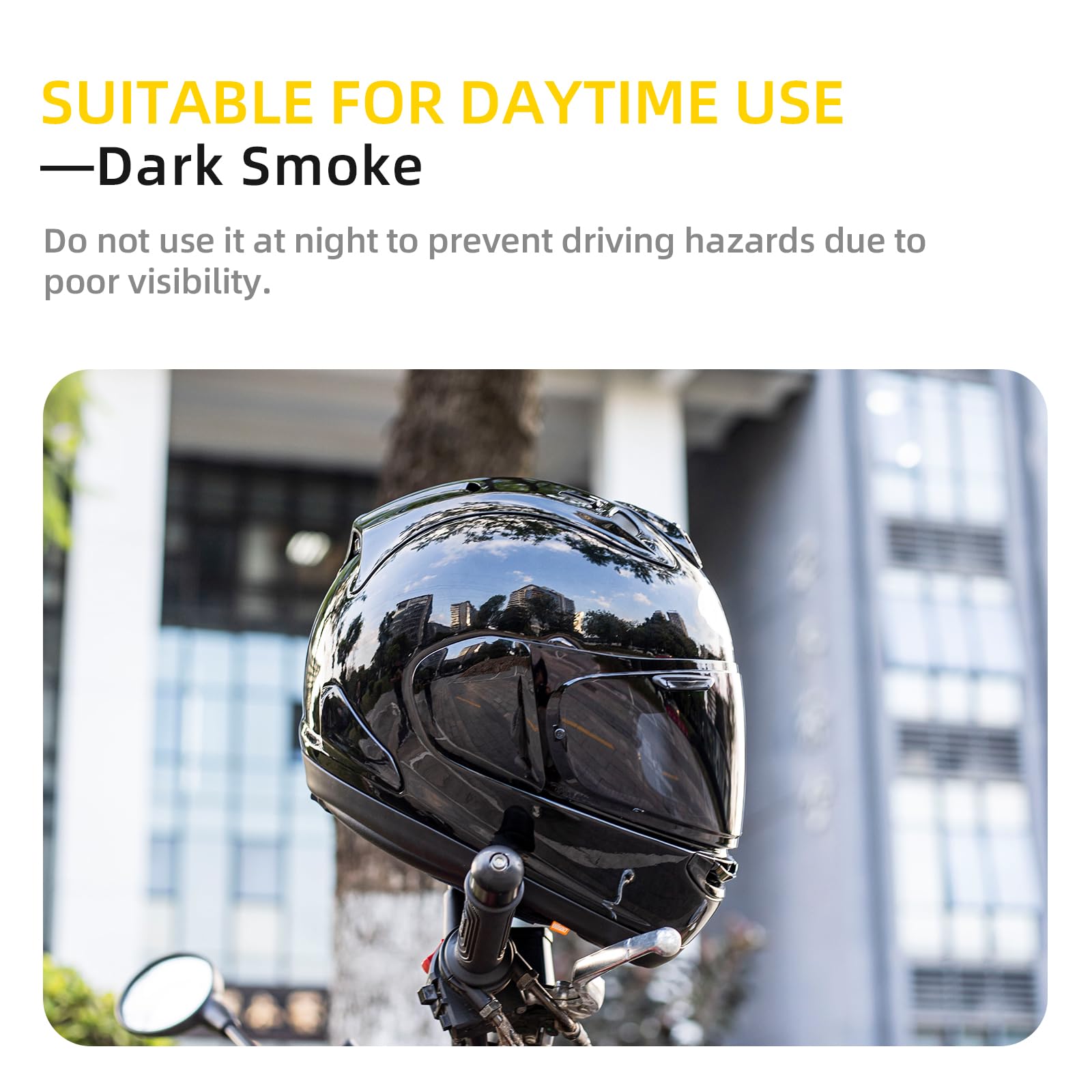 Soman Regent-X Visor Replacement, Vas-V Max Vision Face Shields Visors Compatible With Regent-X Vas-V Max Corsair-X Quantum-X Signet-X Dt-X Defiant-X Uv Protection (Dark Smoke)