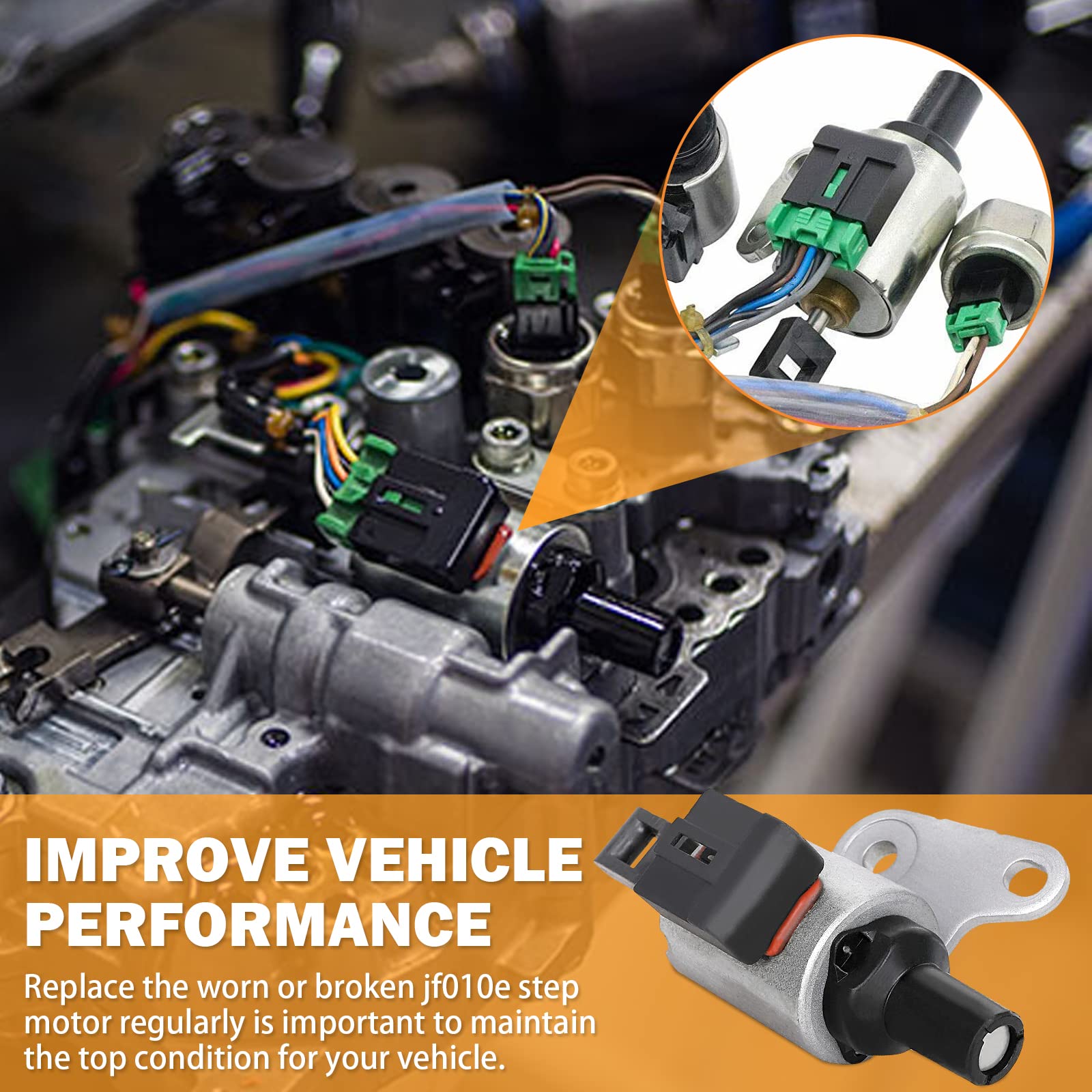 Cvt Transmission Stepper Motor 3.5 Step Motor For 2003-2014 Nissan Murano Maxima Altima Versa Altima Versa 3.5L Cvt Stepper Moto