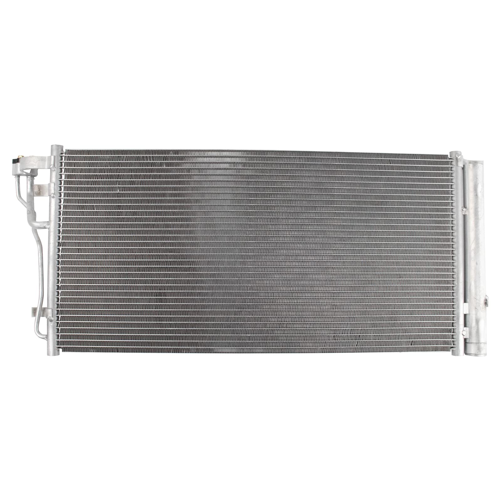 TRQ Air Conditioning A/C Condenser Receiver Drier Compatible with 2016-2019 Hyundai Sonata 2017-2020 Kia Optima