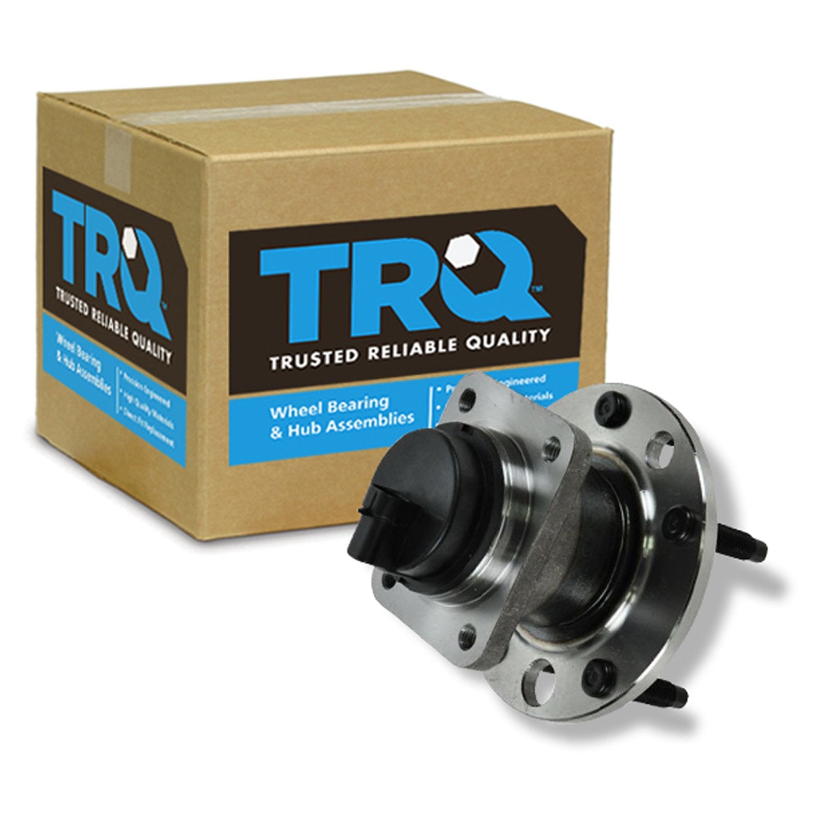 Trq Front Left Right Wheel Hub Bearing Assembly Driver Passenger Side Compatible With 2001-2004 Avanti Ii 1993-2002 Chevrolet Ca