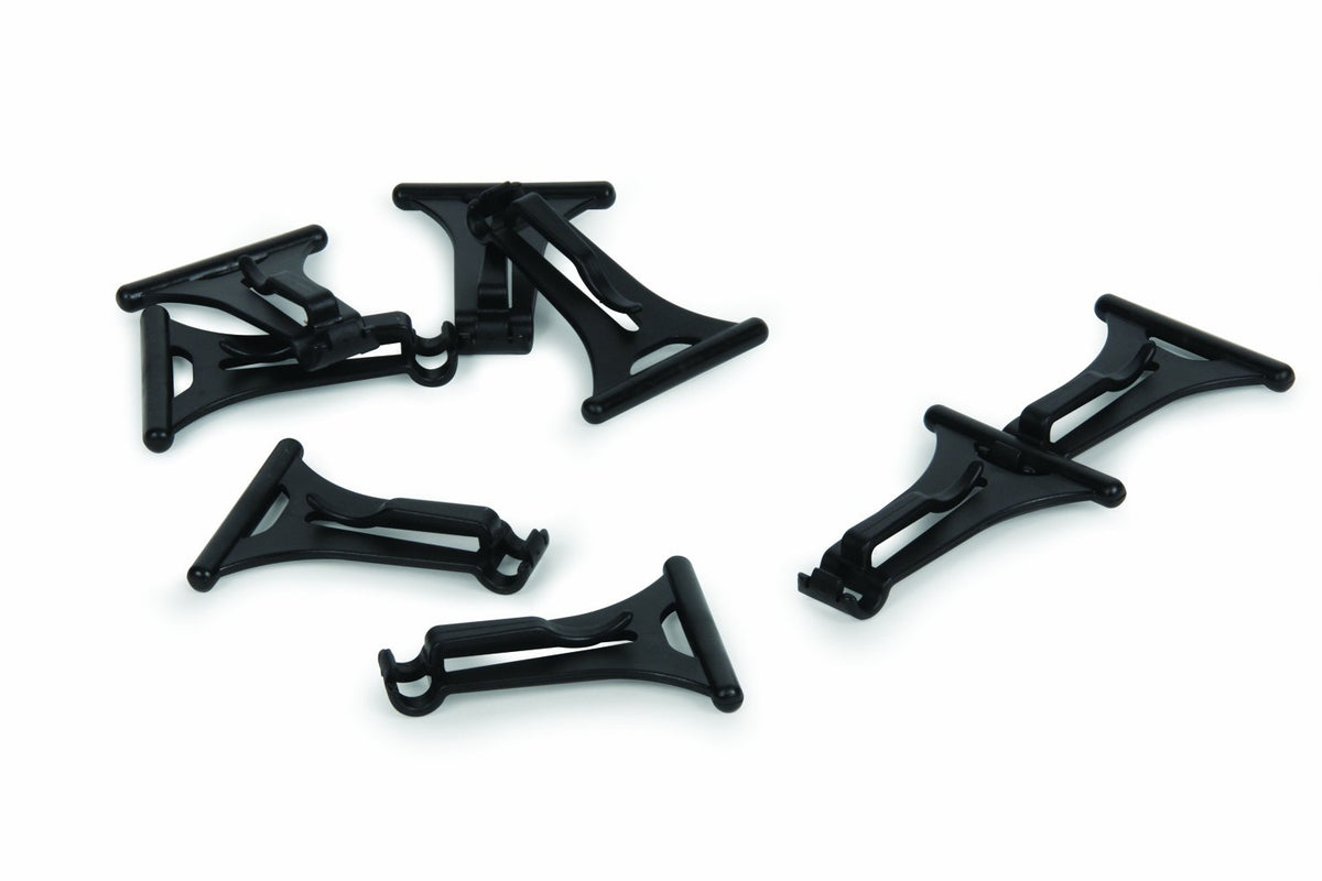 Camco 42720 Awning Hanger Clip - Pack Of 8,5/8 Inch, Black