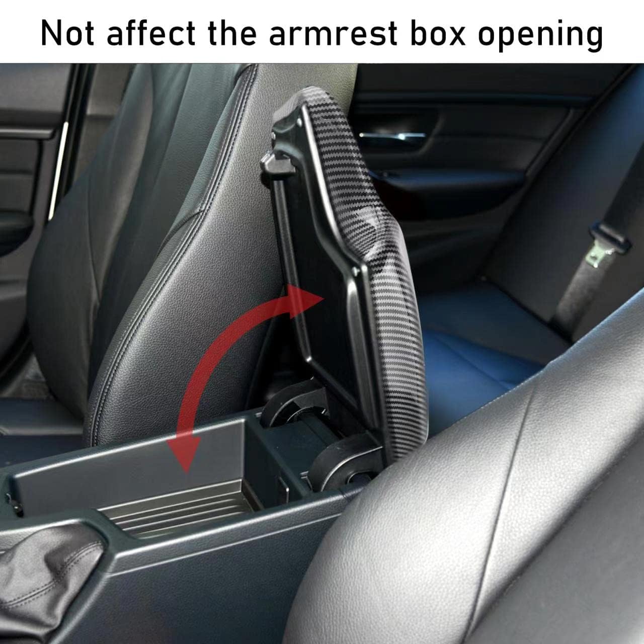TTCR-II Compatible with BMW 3 Series Center Console Cover 2013-2018, for BMW F30 F31 Center Console Cover 320i 328d 328i 330i 33