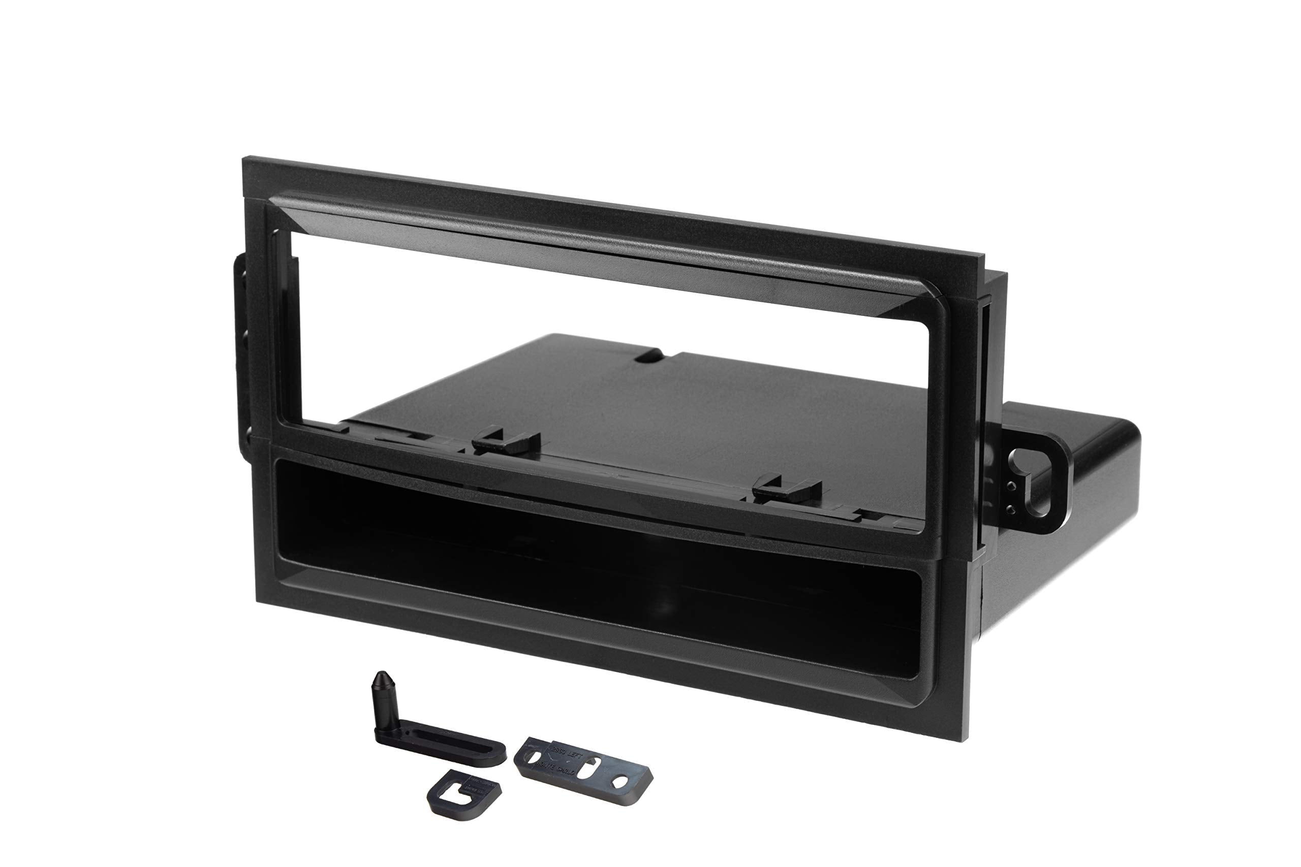 Scosche GM1583B Single DIN Install Dash Kit for Select 1992-Up Chevrolet/Cadillac/Oldsmobile Vehicles,Black