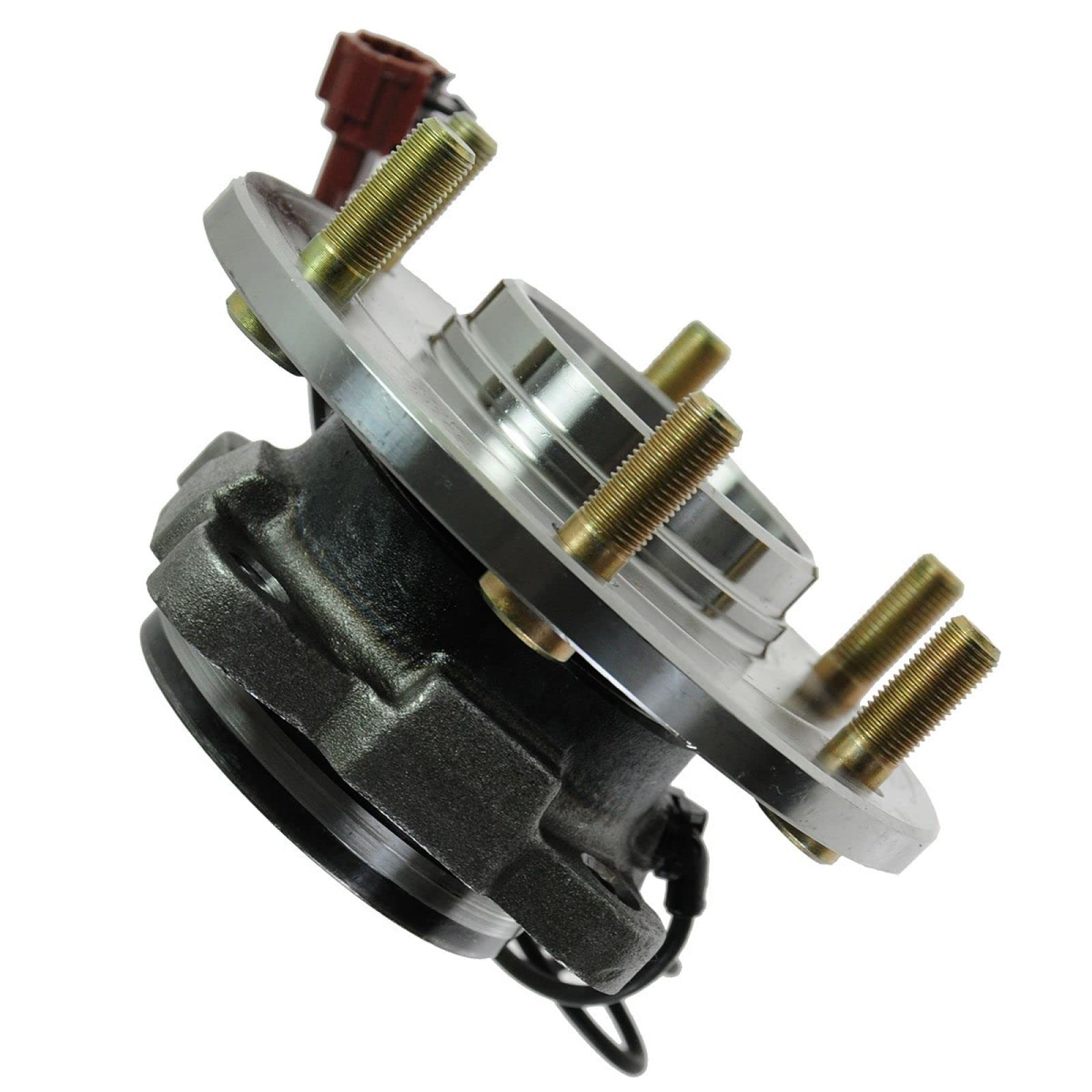 Trq Rear Wheel Bearing & Hub Assembly With Abs Sensor Compatible With 2004-2010 Infiniti Qx56 2005-2012 Nissan Armada 2004 Pathf