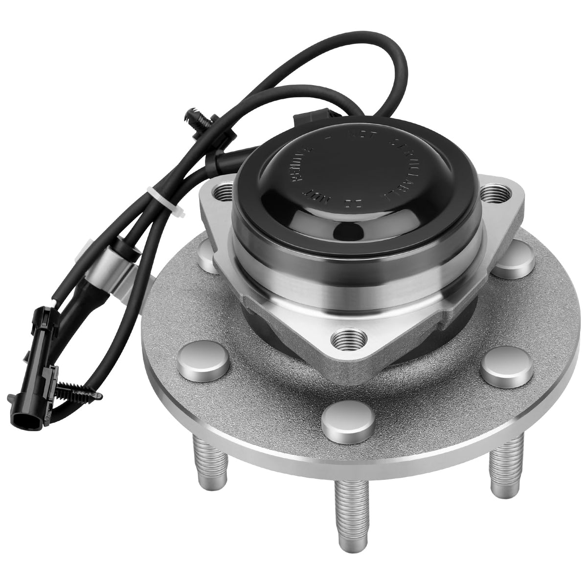 For 2Wd Front Wheel Bearing 515054 Wheel Hub Assembly For 6 Lug W/Abs Fit Chevy Silverado 1500 99-06, For Gmc Sierra 1500/Yukon 00-06, For Cadillac Escalade 02-06 1Pcs