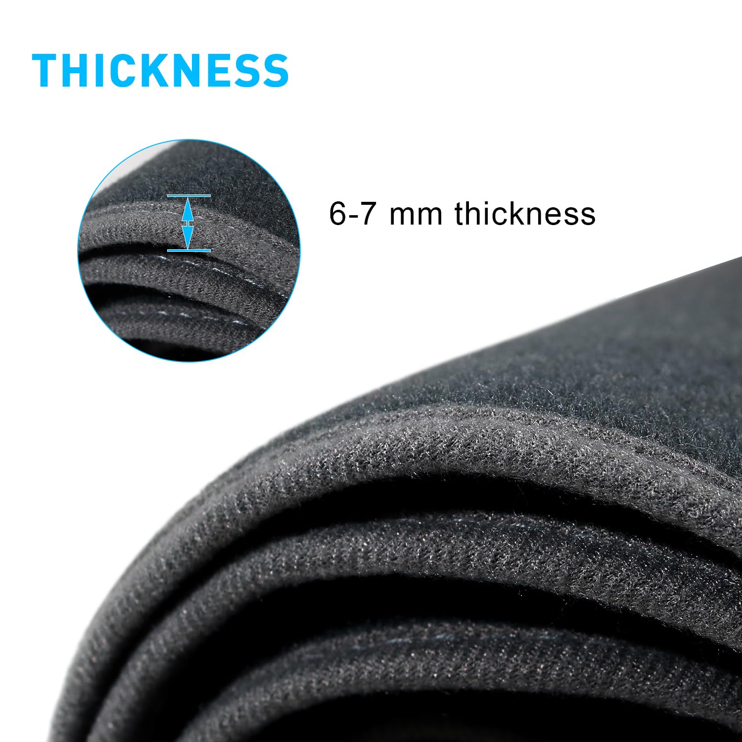 REMOCH Black Dash Cover for Toyota Camry 2007-2011, Custom Fit Dashboard Mat Pad Accessories