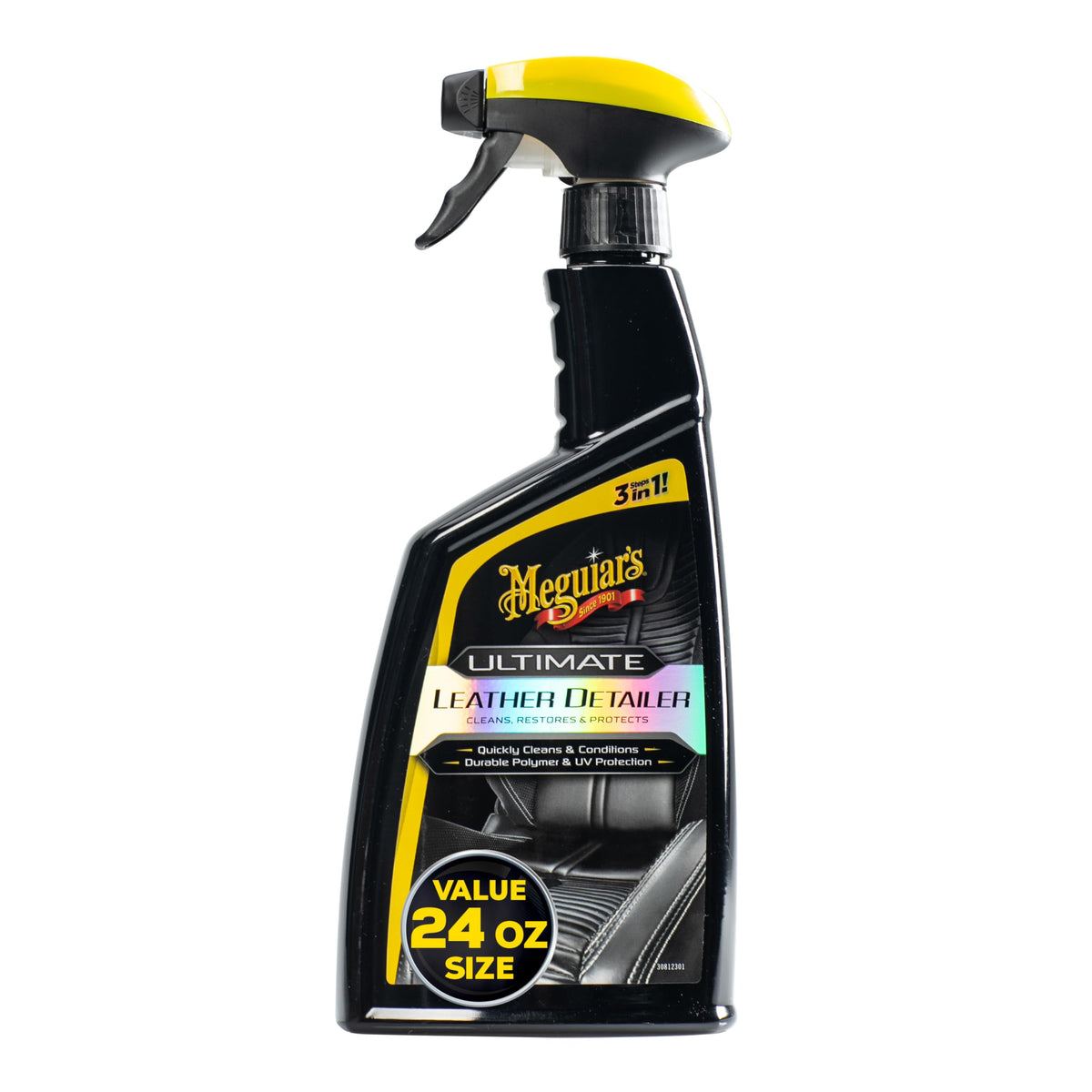 Meguiar'S Ultimate Leather Detailer - The Ultimate Leather Care For Leather Seats - Leather Cleaner, Conditioner & Protectant In