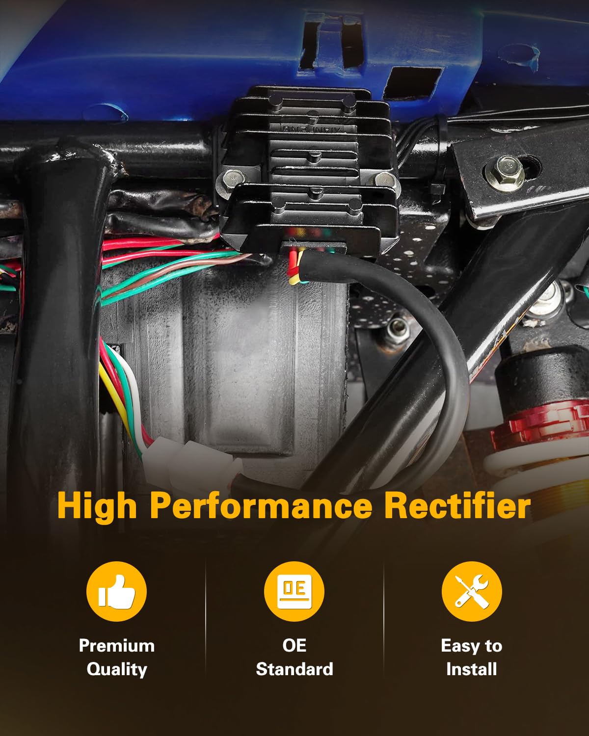 Ocpty Voltage Rectifier Regulator Fits 2001-2004 For Suzuki Gsxr1000 2005 For Suzuki Gsxr750X 1999-2007 For Suzuki Hayabusa 1998