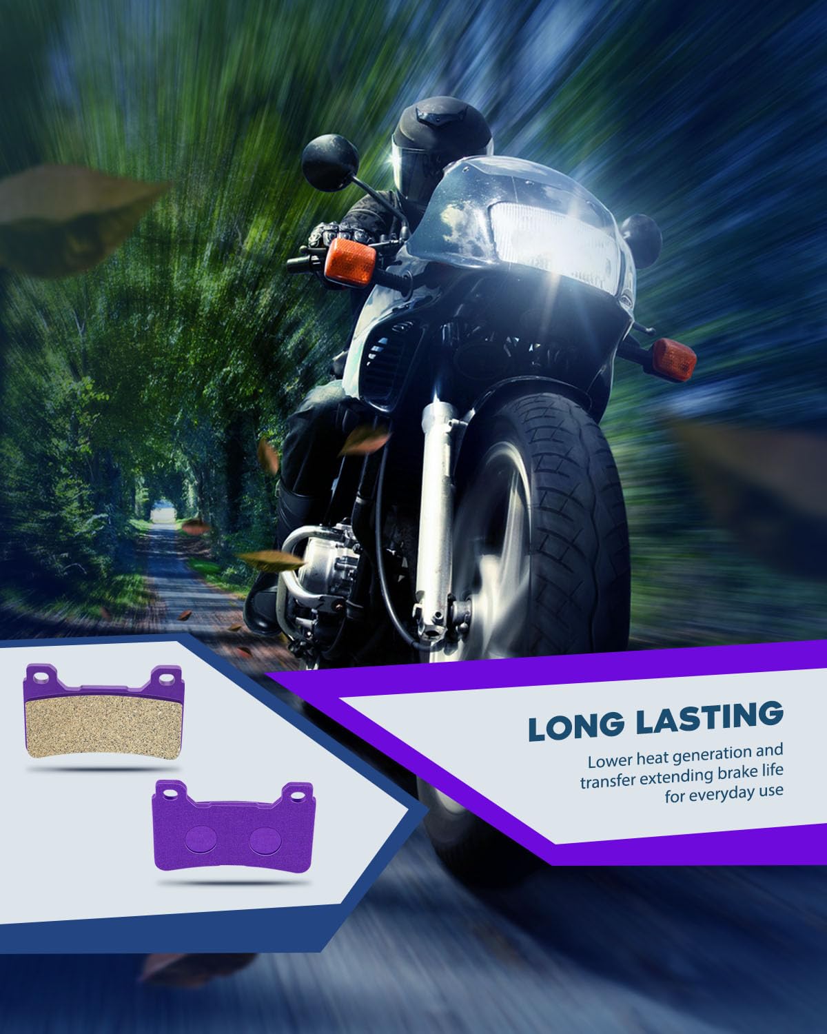 Eccpp Brake Pads Fit For Honda Cbr1000Rr 2004 2005, For Honda Cbr600Rr 2003 2004 2005 2006, Fa174 Fa390 Front And Rear Replaceme