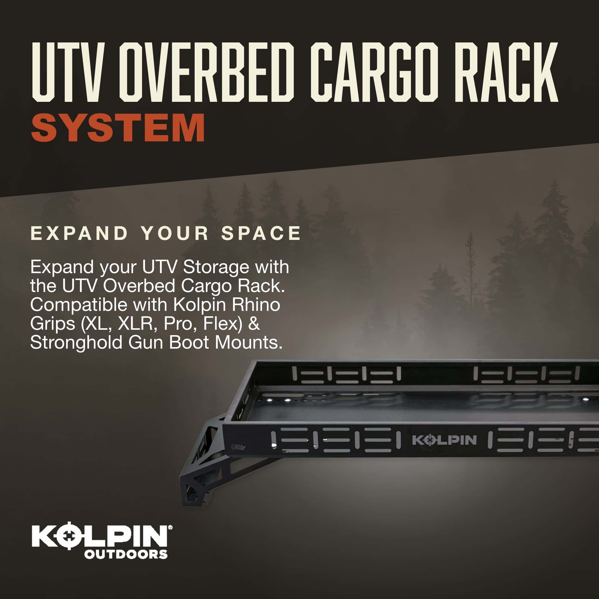 Kolpin Utv Overbed Cargo Rack