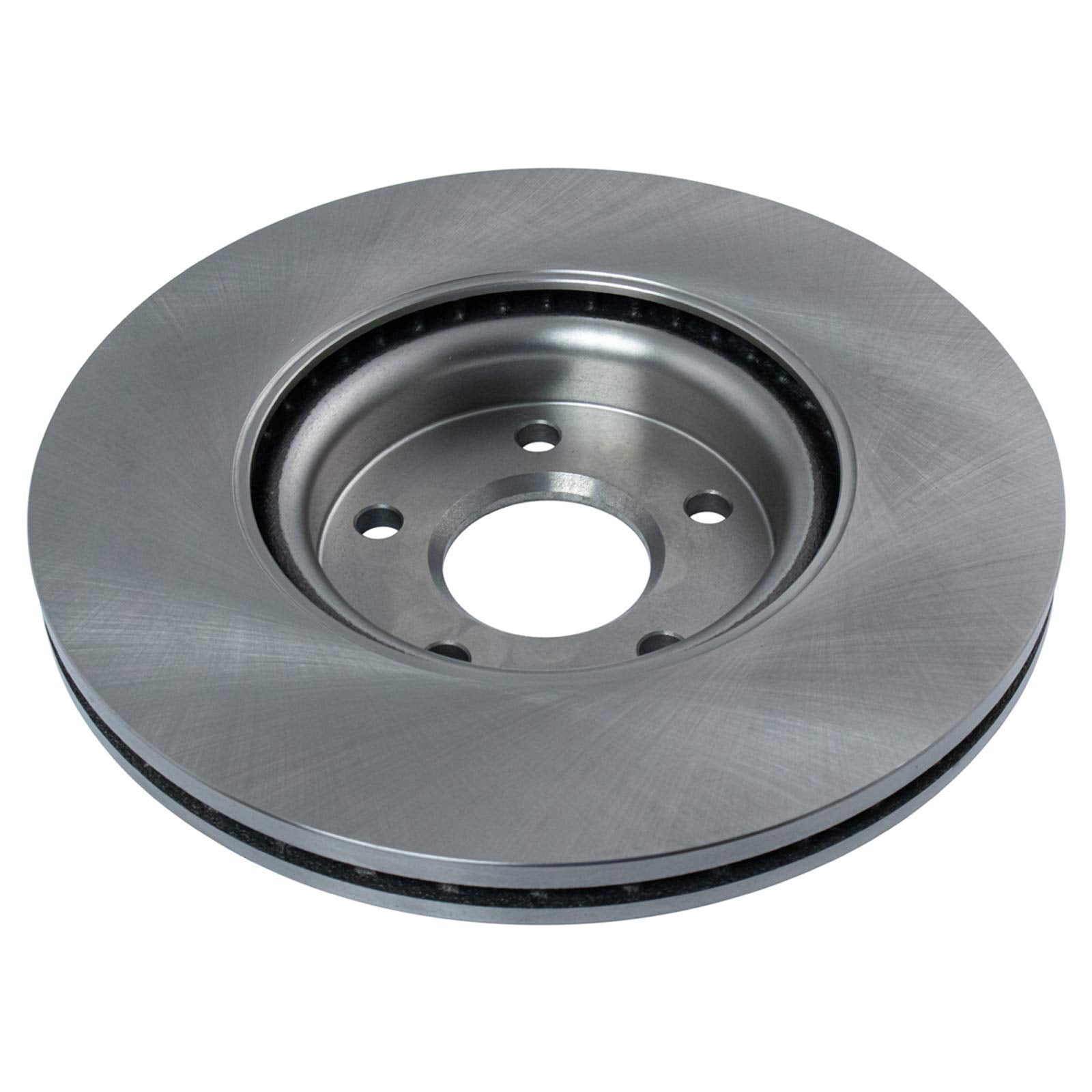 Trq Front Brake Pad & Rotor Kit Brake Pads Brake Rotor Ceramic Vented Compatible With 2013-2017 Ford C-Max 2013-2019 Escape 2008