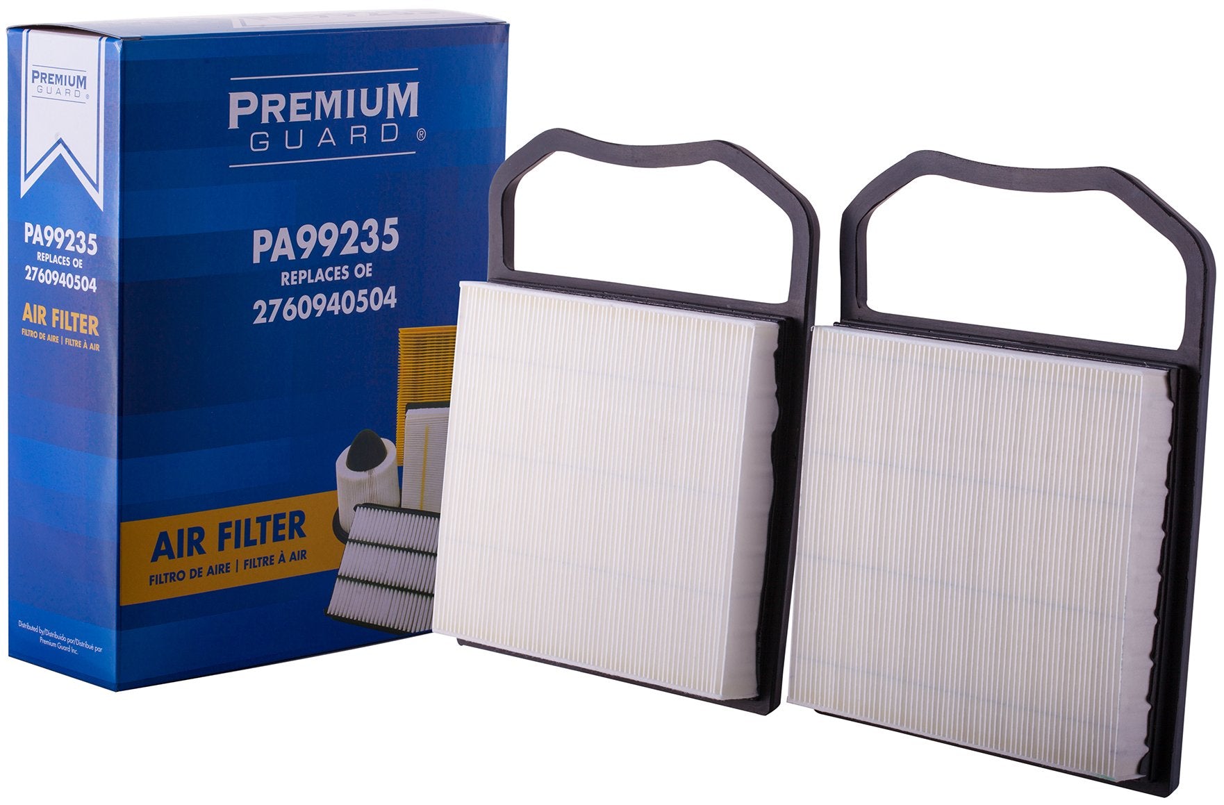 PG Engine Air FIlter PA99235 | Fits 2019-17 Mercedes-Benz GLS450, 2018-14 E400, 2022-17 C43 AMG, 2019-17 GLE43 AMG, 2020-19 E450, 2022-17 GLC43 AMG, 2016-15 GL450, 2019-16 GLE400, 2020-18 S450