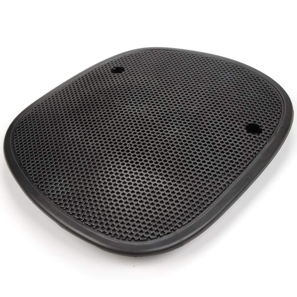 Pit66 Front Speaker Grill Cover Compatible With 98-05 Chevy Blazer/98-05 Gmc Jimmy Black Grille