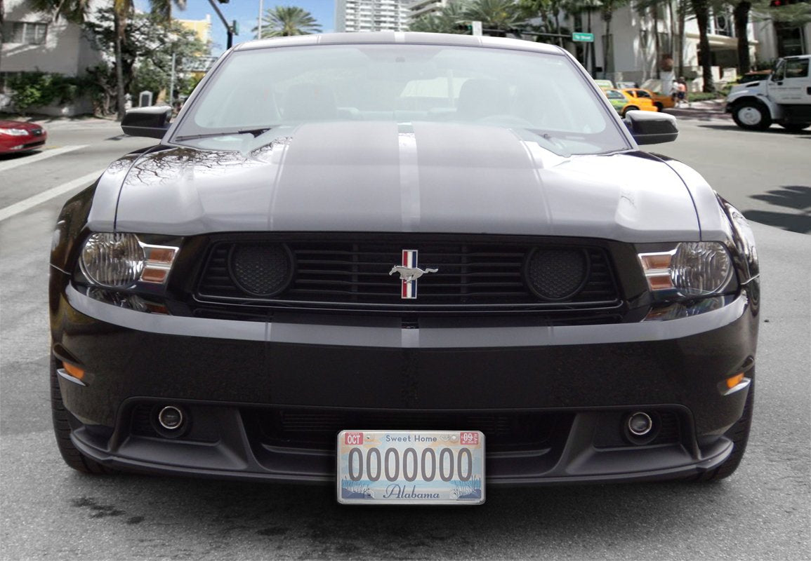 Zento Deals Clear License Plate Covers - 2-Pack - Novelty/License Plate Clear Flat Shields Covers (White 2)