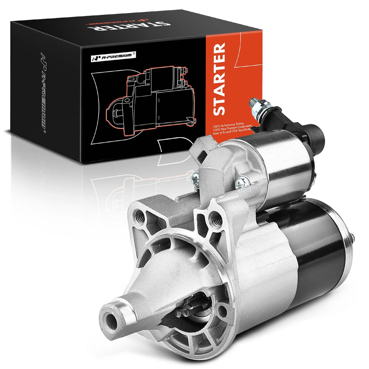 A-Premium Starter Motor Compatible with Chrysler Town & Country 08-10, Sebring, Pacifica & Dodge Grand Caravan 08-10, Journey, A