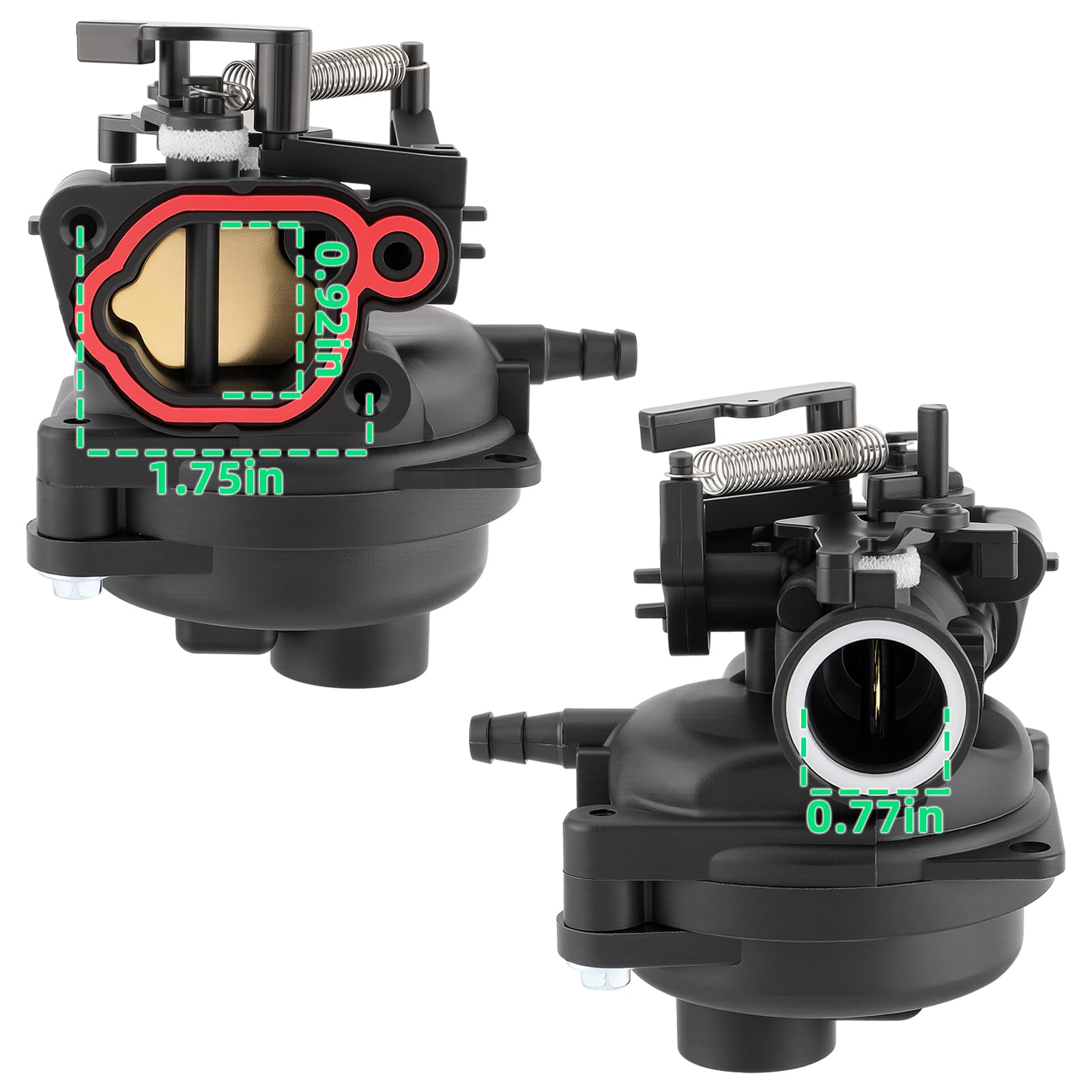 799584 Carburetor Replace 594058 594057 592361 594529 84001033 Compatible with 550EX 625EX 675EX 725EXi Engine 09P702 103M02 104