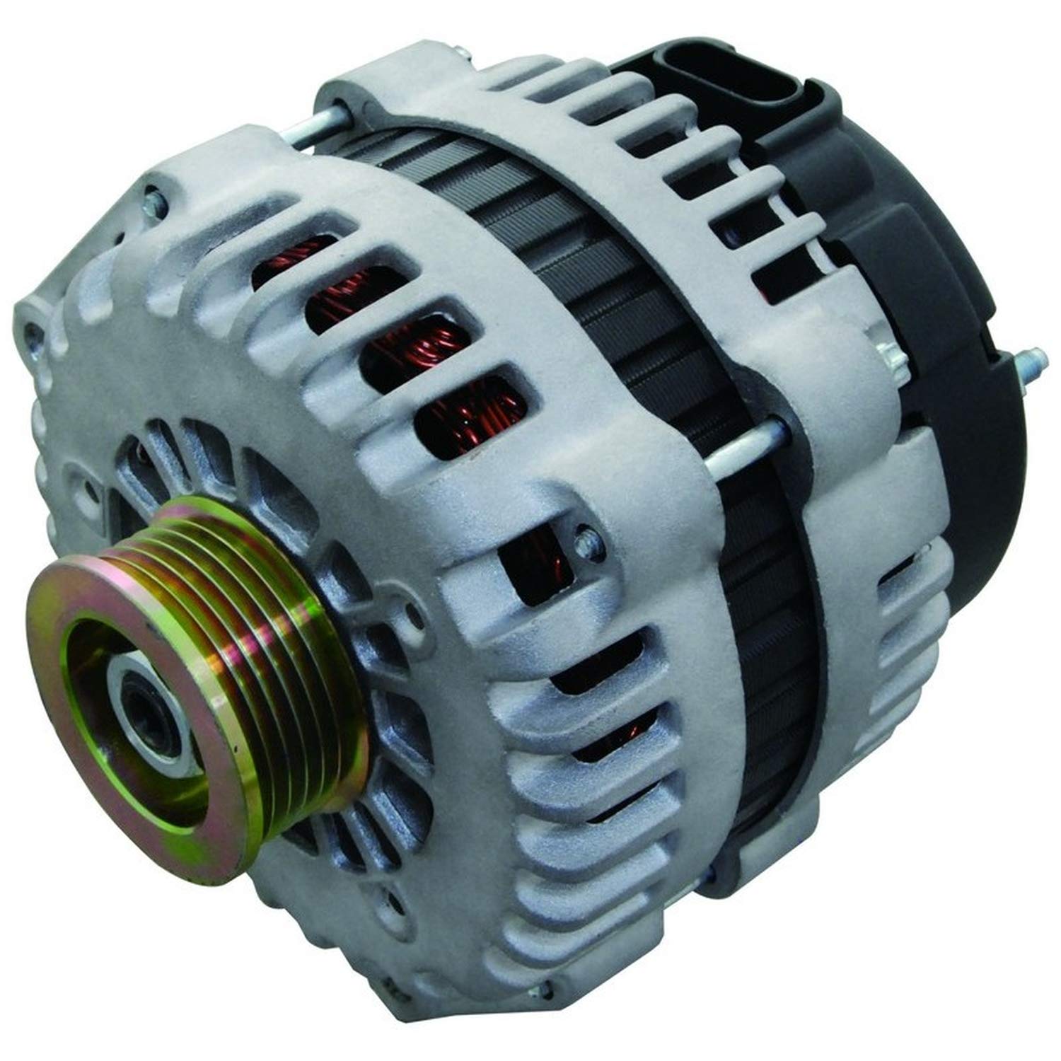 Oeg Parts New Alternator High Output 255 Amp Compatible With Chevy Chevrolet C Silverado Truck Van Isuzu Hummer Saab 6.0L 6.6L 8