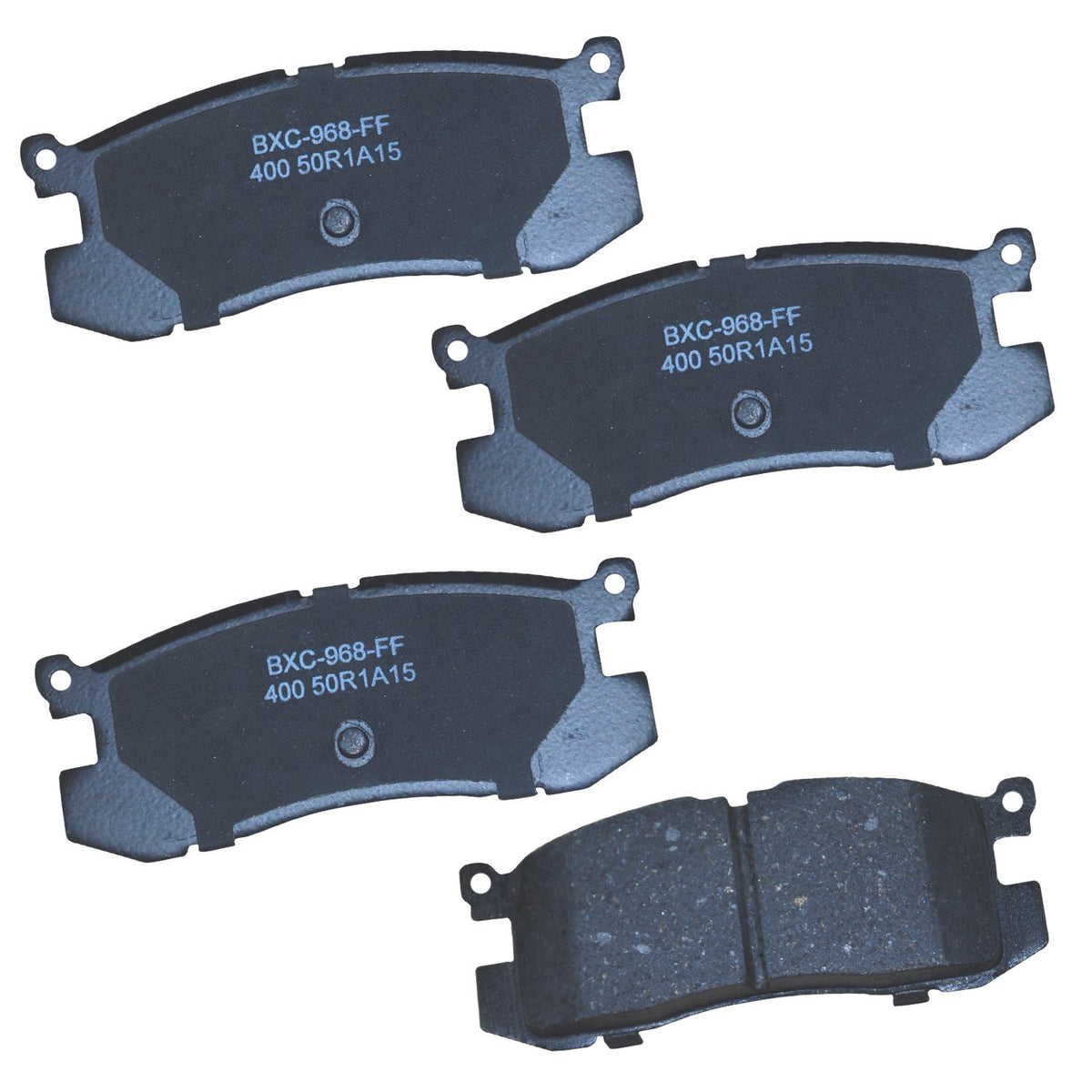 Bendix Premium Sbc400 Ceramic Rear Brake Pads For Ford Probe 1992-1989, Mazda 626 1992-1988, Mx-6 1992-1988