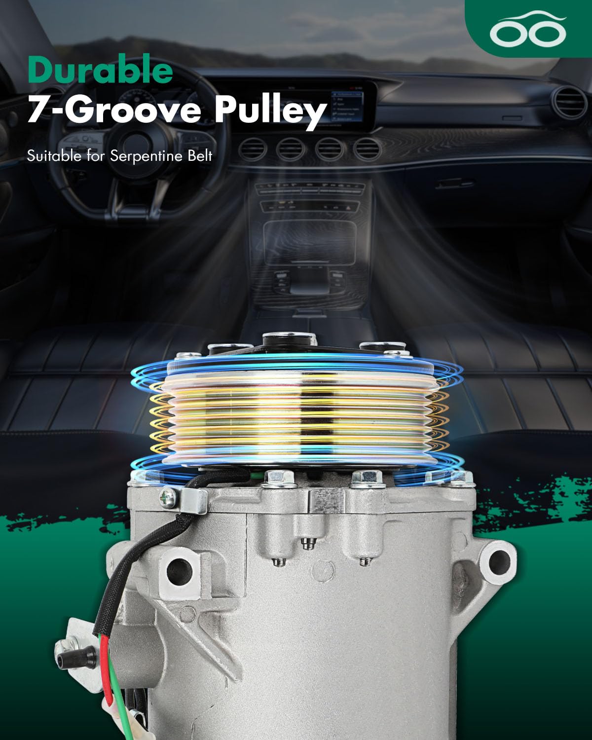 SCITOO AC Compressor Fit for Acura TSX 2.4L 2009 2010 2011 2012 2013 2014