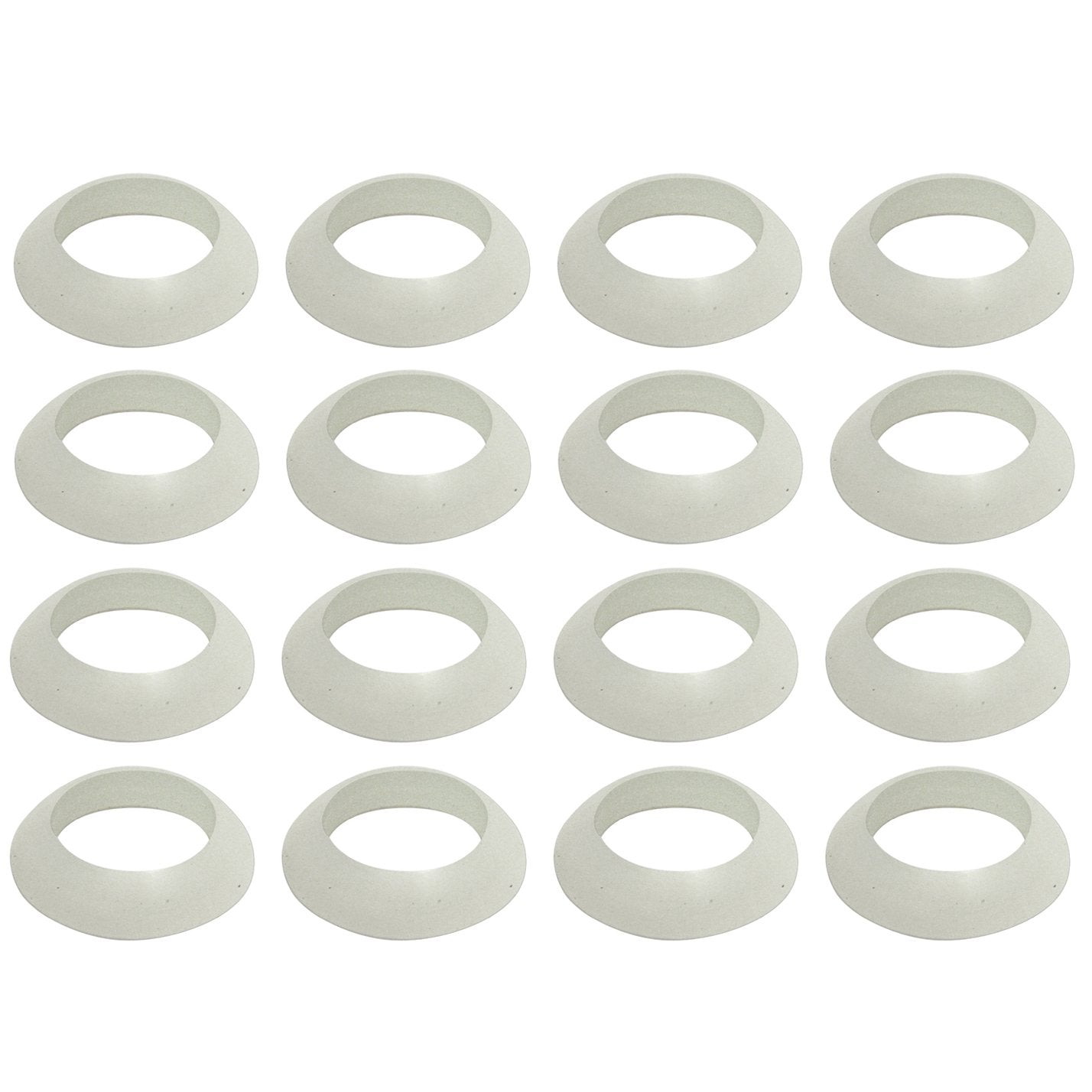 Pushrod Tube Seal Set, Silicone, 16 Pieces, Compatible With Dune Buggy