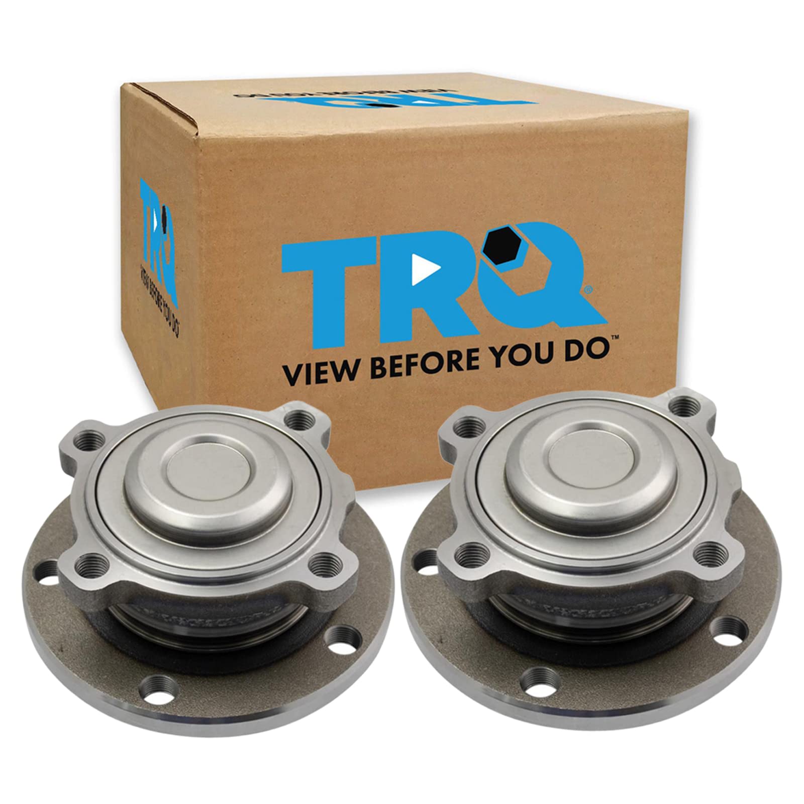 Trq Rear Wheel Hub Bearings Assembly Set Compatible With 2011-2016 Mini Cooper Countryman 2013-2016 Cooper Paceman
