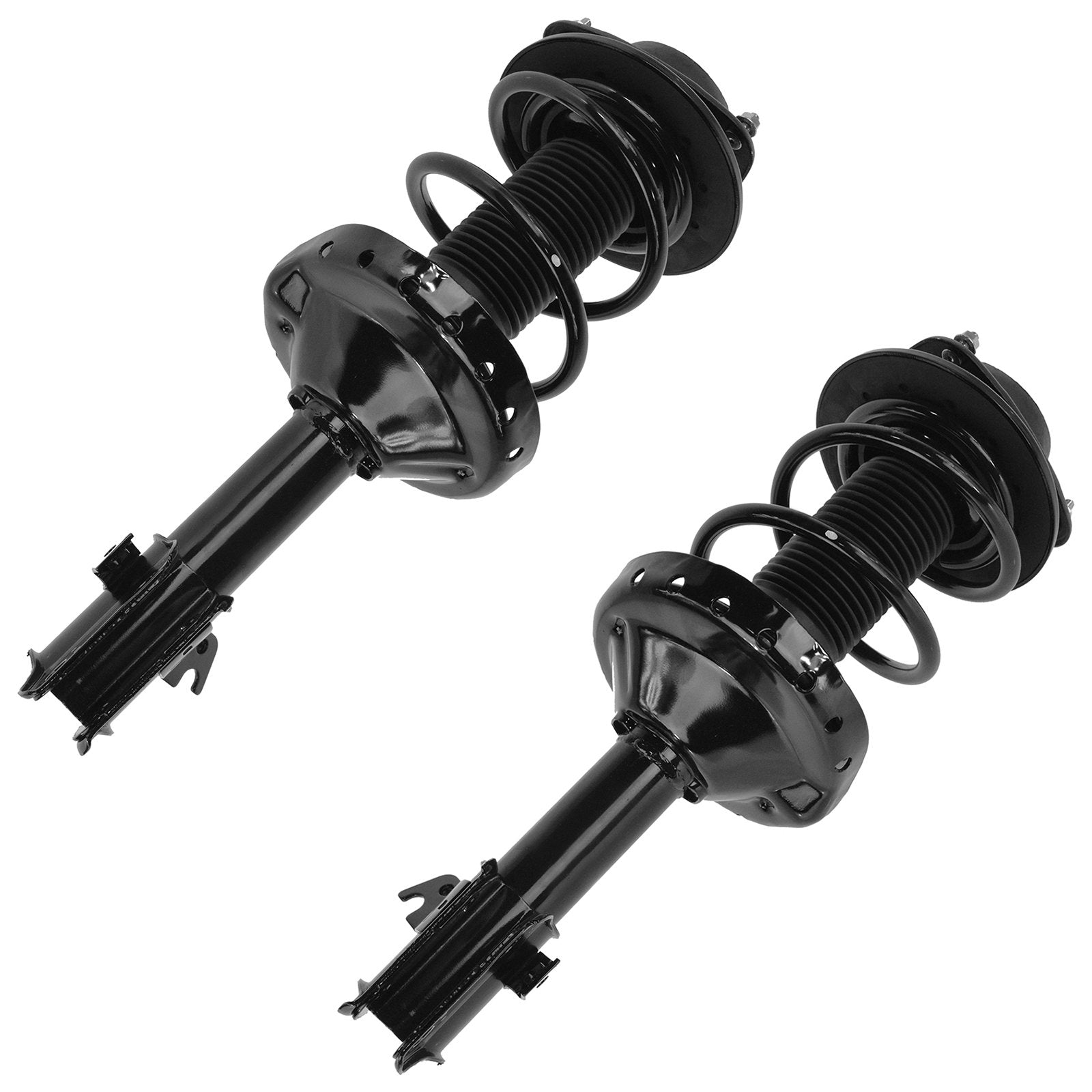 Trq Front And Rear Strut & Coil Spring Assembly Set Driver & Passenger Sides Compatible With 05-09 Subaru Legacy